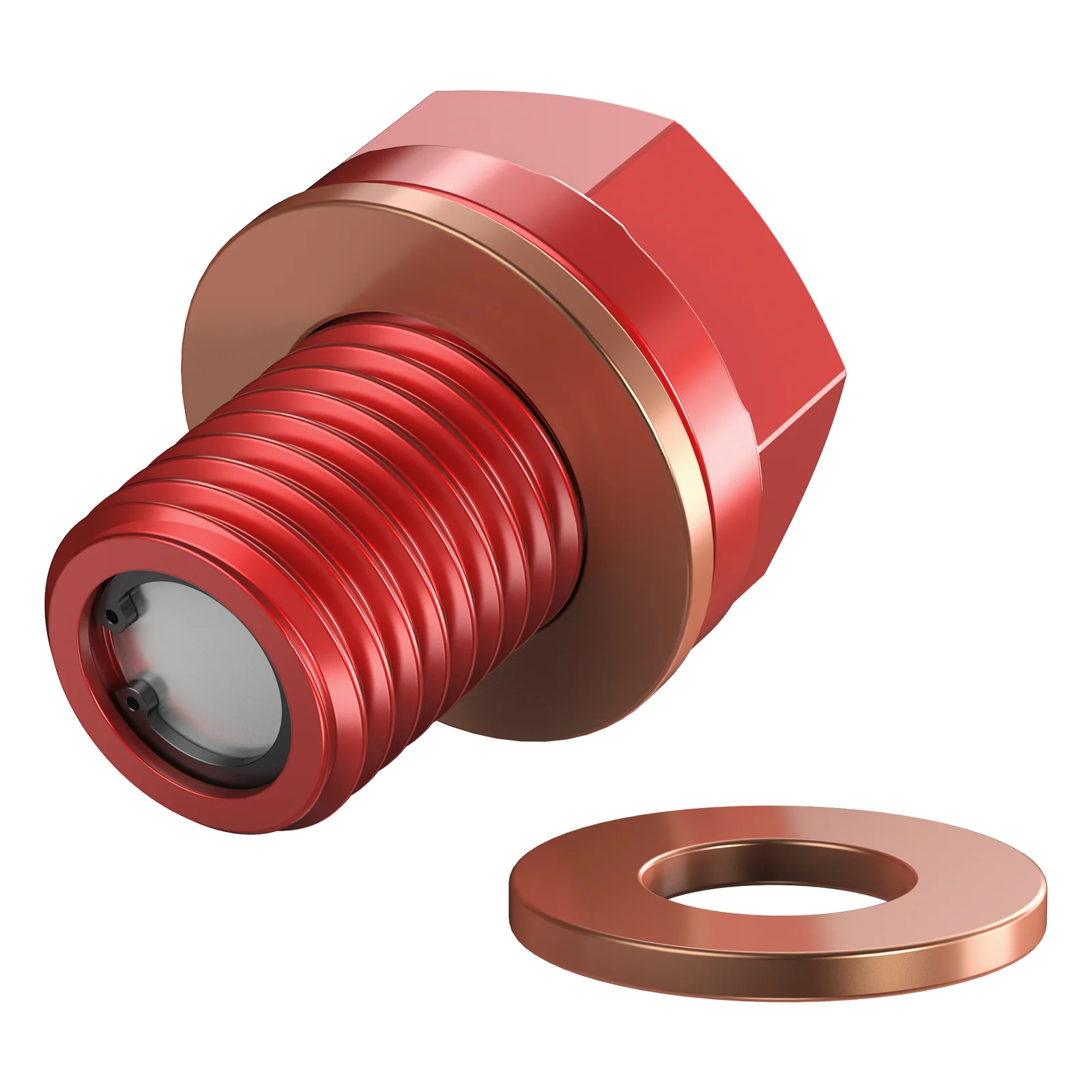 ATV Magnetic Oil Drain Bolt Plug w/ Gaskets For Honda TRX 450 R / ER TRX300X 250X 90X - Image 8