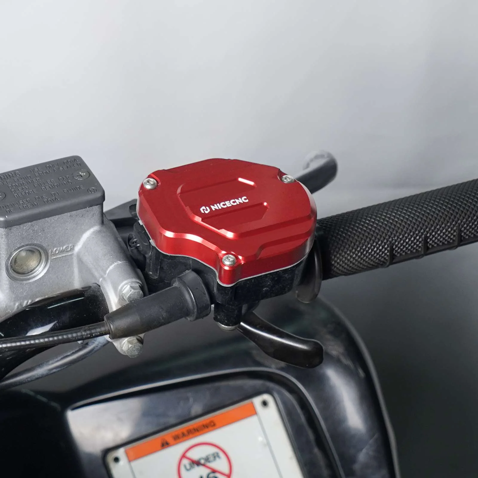 Throttle Guard + Key Switch Indicator Light Handlebar Mount For Honda TRX 450 R / ER - Image 3