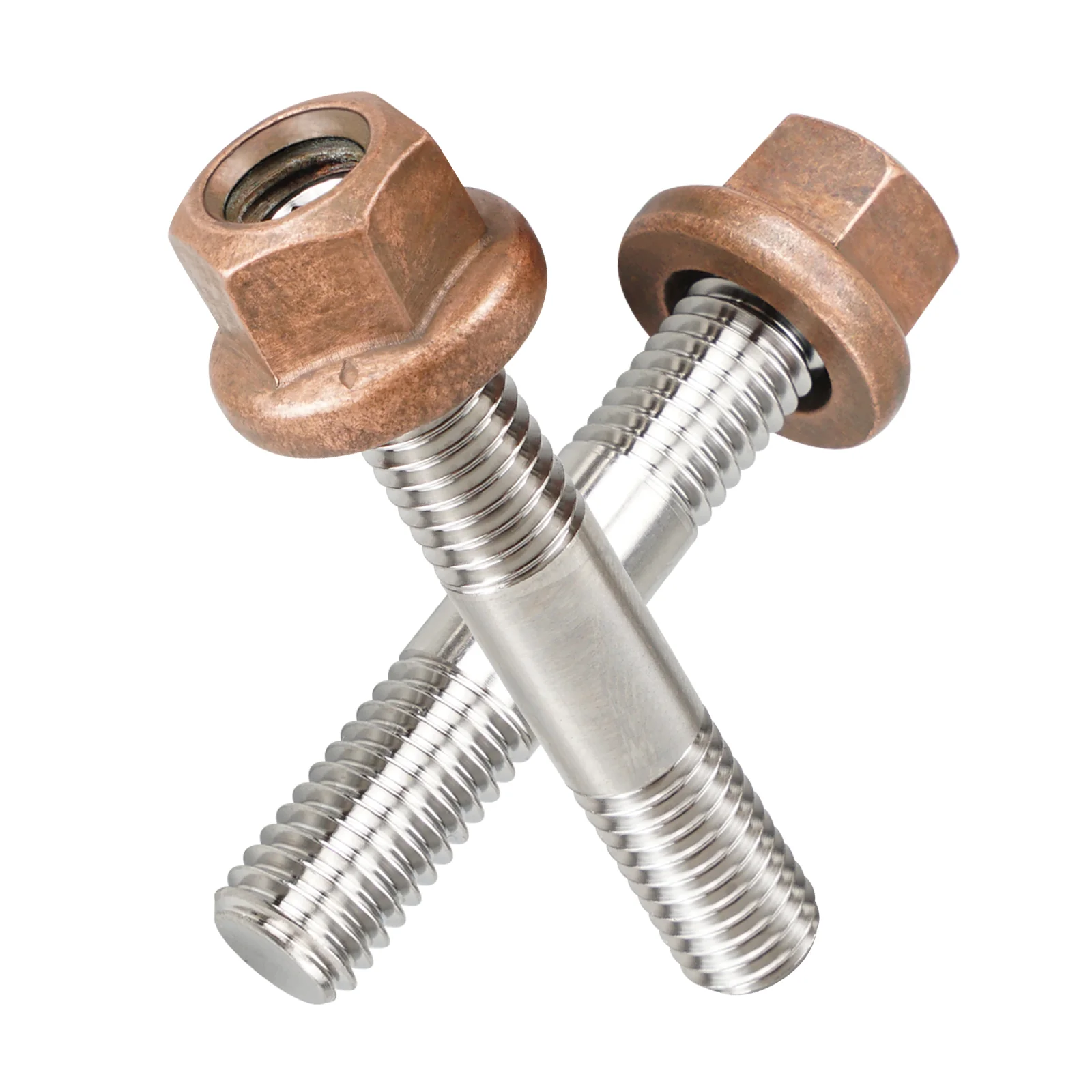 ATV Exhaust Muffer Head Pipe Studs Nuts Bolts Kit For Honda TRX 450R / ER - Image 4