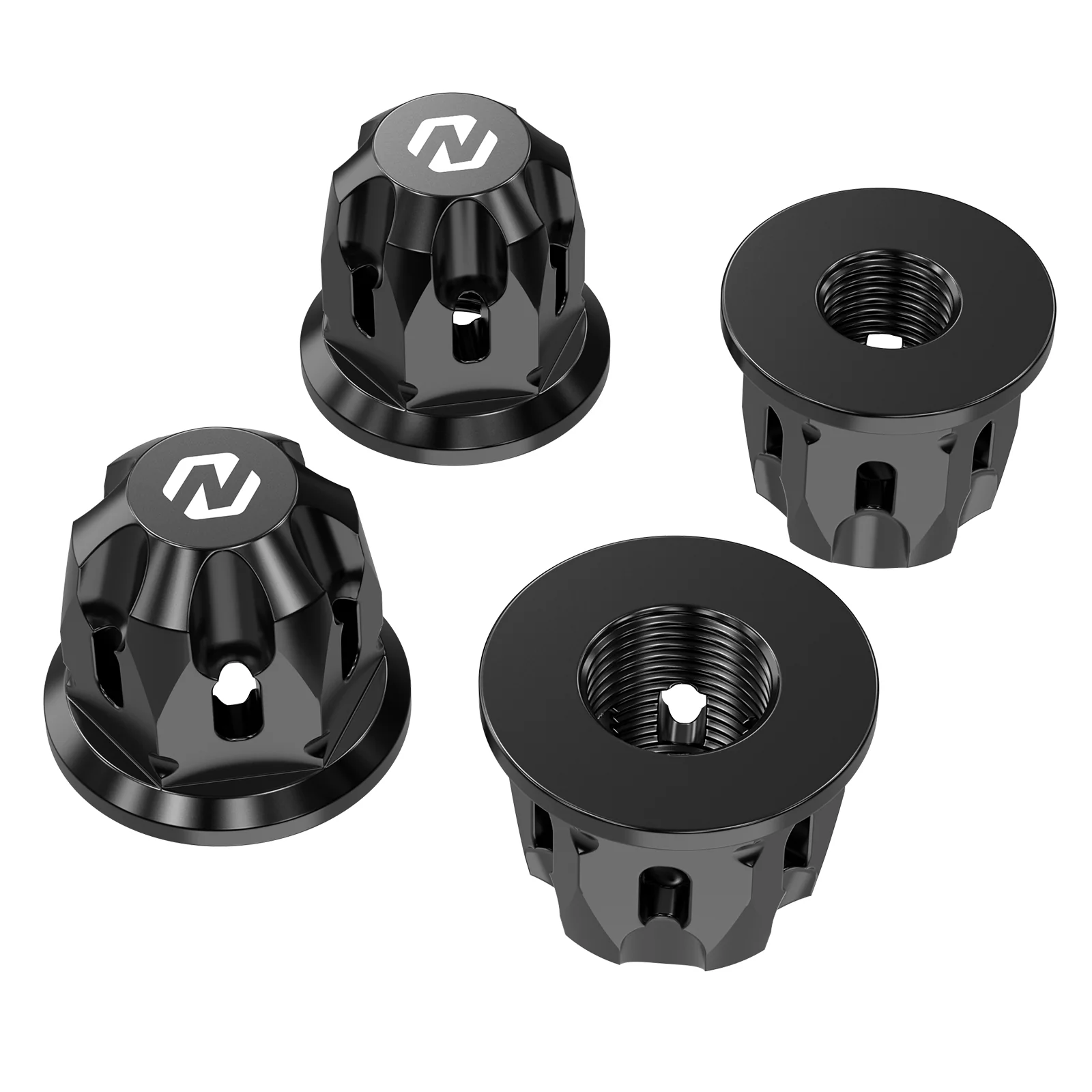 Front + Rear Wheel Axle Nuts Kit For Honda TRX450 R / ER TRX 400X 300X 250X - Image 5