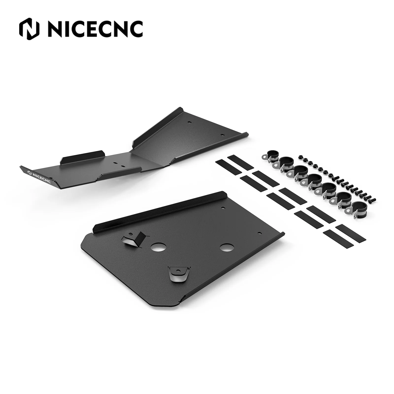 ATV Frame Engine Guards Skid Glide Plates Kit For Honda TRX450 R / ER 2006-2014 - Image 4
