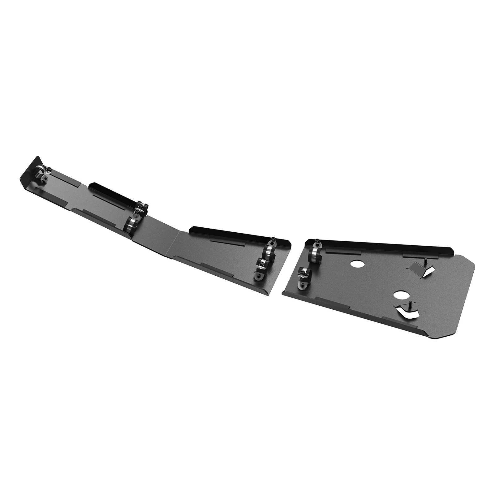 ATV Frame Engine Guards Skid Glide Plates Kit For Honda TRX450 R / ER 2006-2014 - Image 5