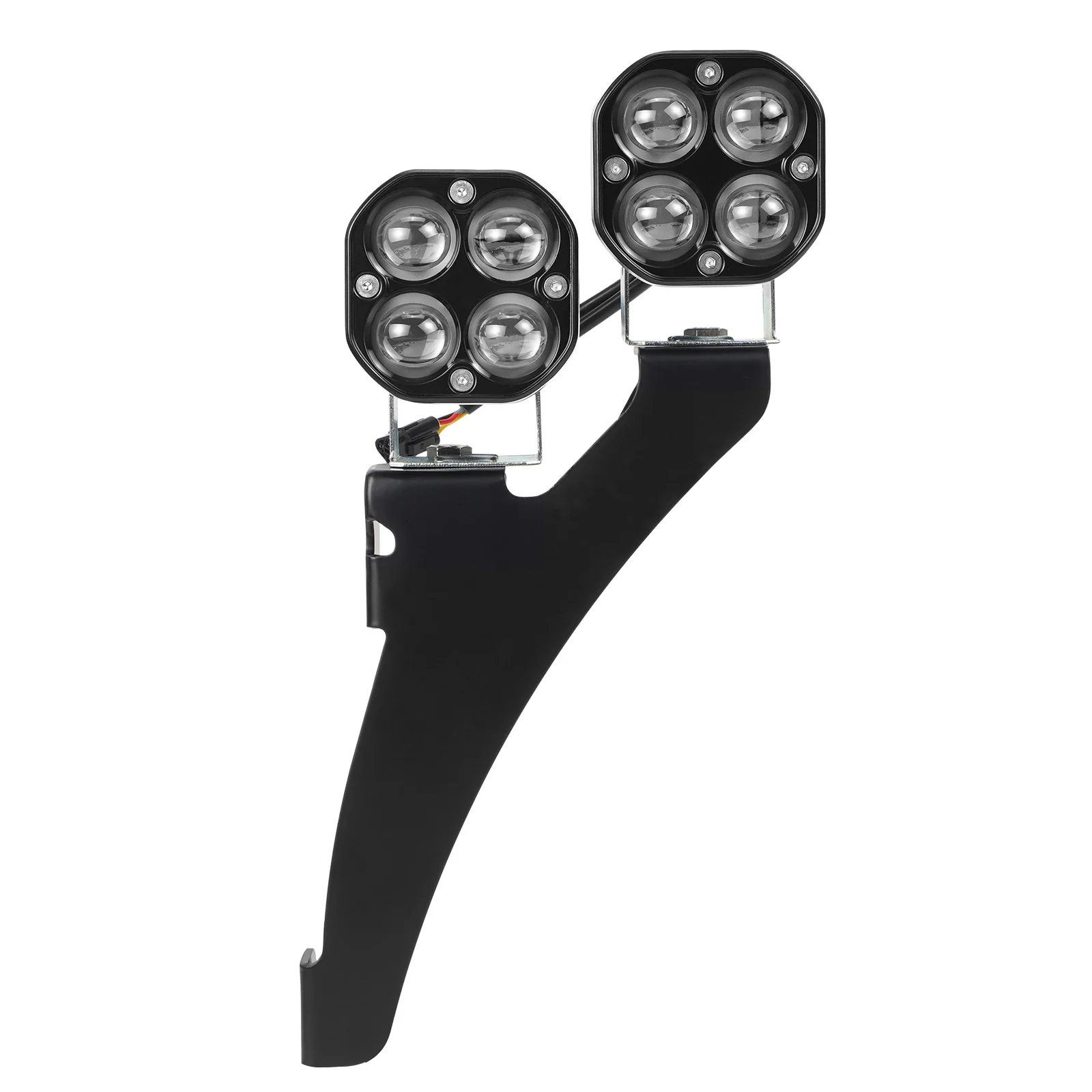 ATV LED Front Headlights Work Lights W/Adjustable Bracket For Honda TRX450 R / ER - Image 5