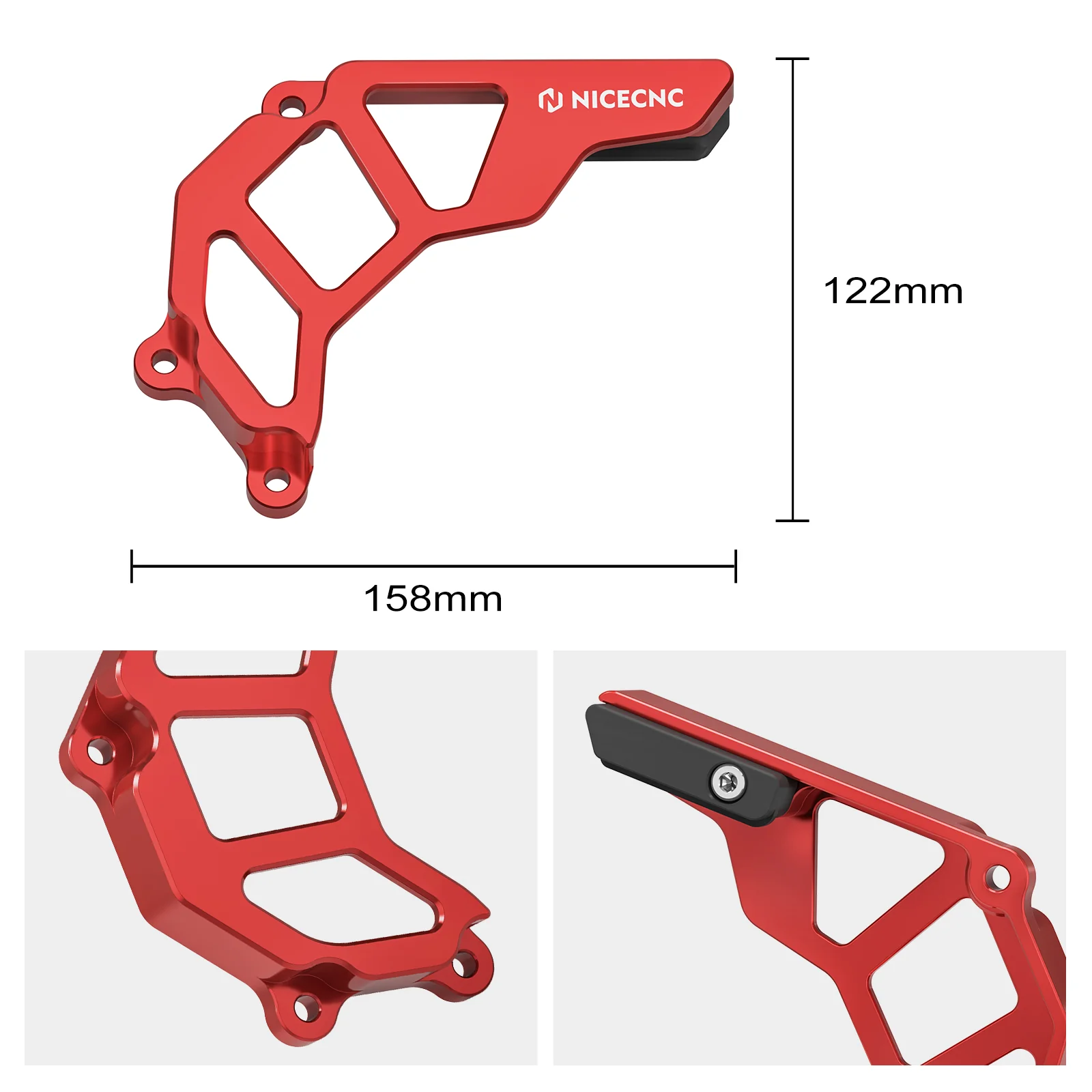 Engine Chain Front Sprocket Cover Case Saver For Honda TRX450 R / ER 2006-2014 - Image 8
