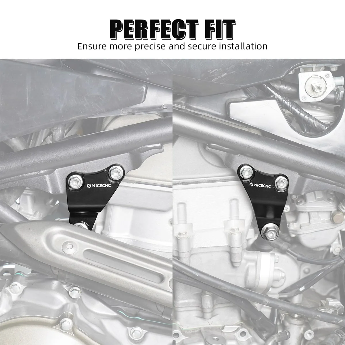 ATV Engine Upper Stay Mounting Hanger Brackets For Honda TRX450R / ER 2006-2014 - Image 16