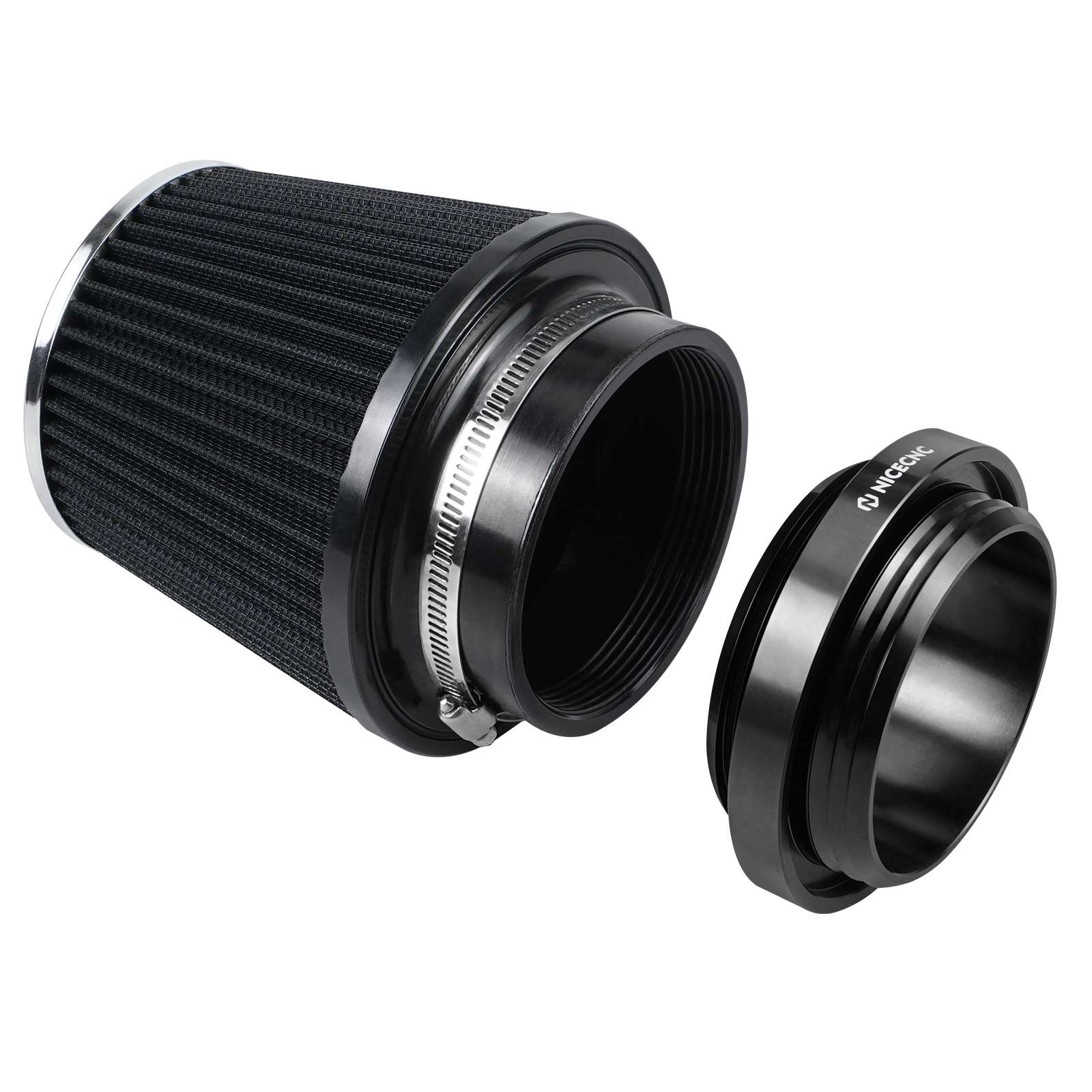 High-Flow Air Filter Intake Cleaner Airbox Lid Cover Kit For Honda TRX450 R / ER - Image 26