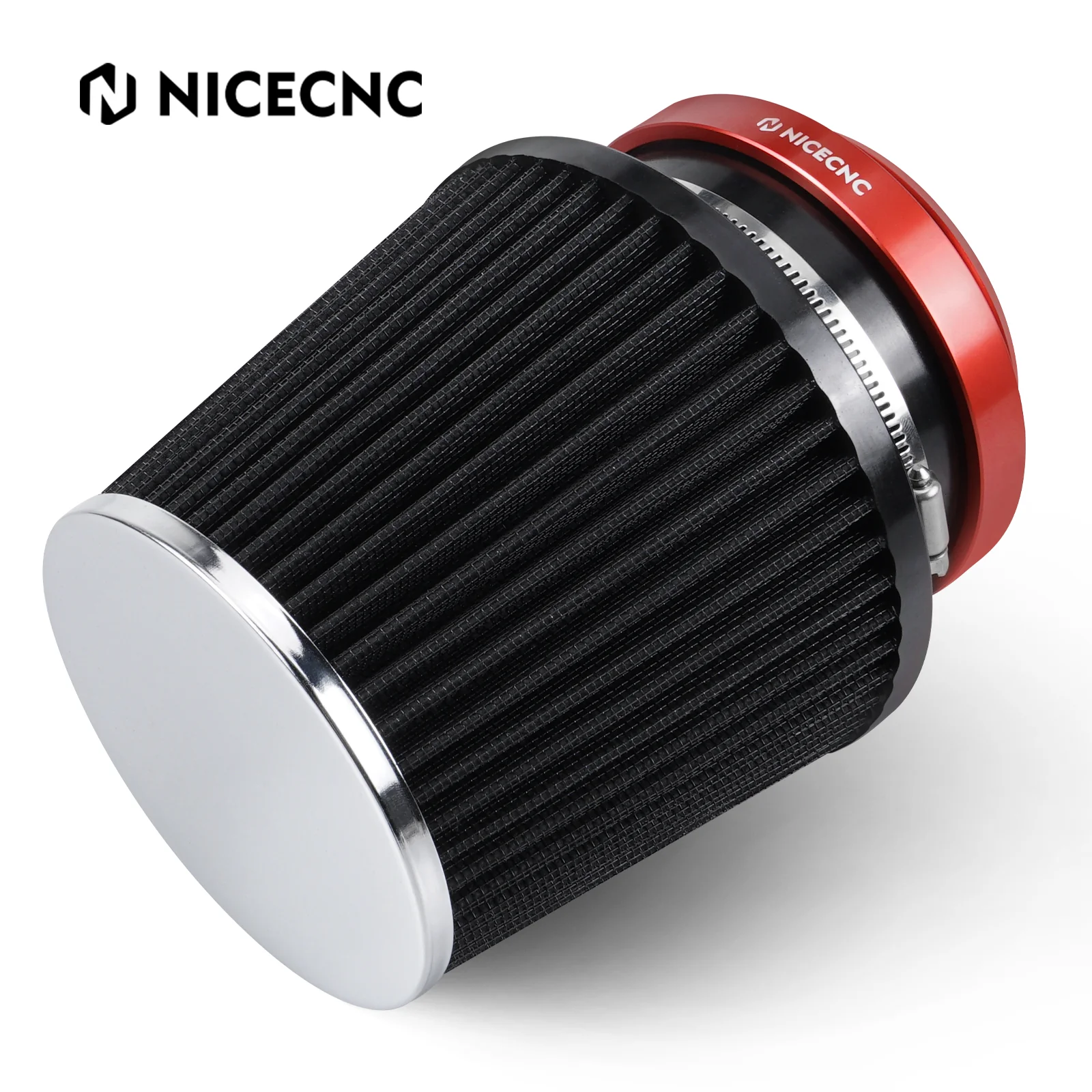 High-Flow Air Filter Intake Cleaner w/Adapter Kit For Honda TRX450 R / ER - Image 6