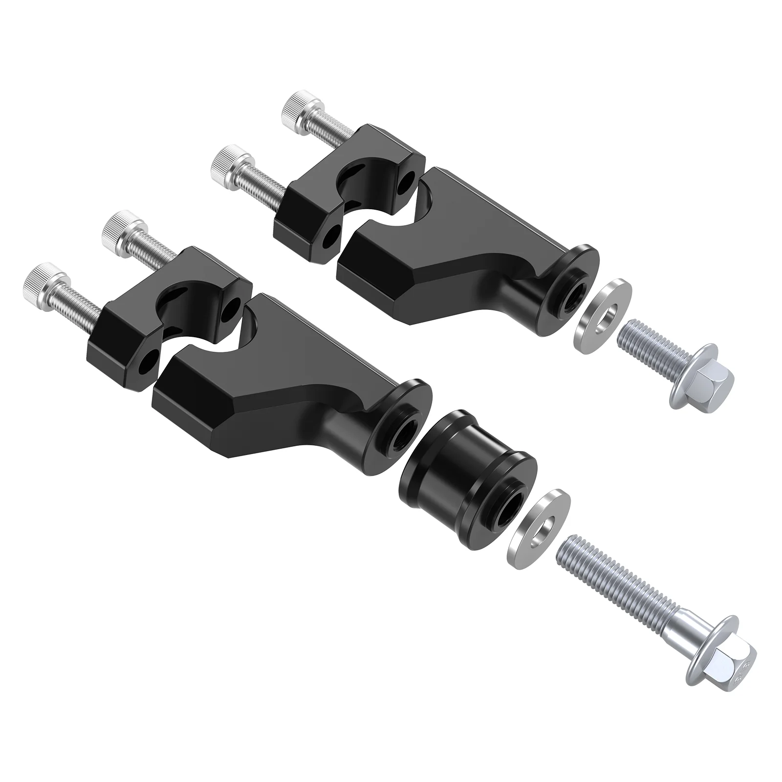 ATV Handlebar Risers Holder Clamps For Honda TRX 450R / ER 400X 250X 90X - Image 16