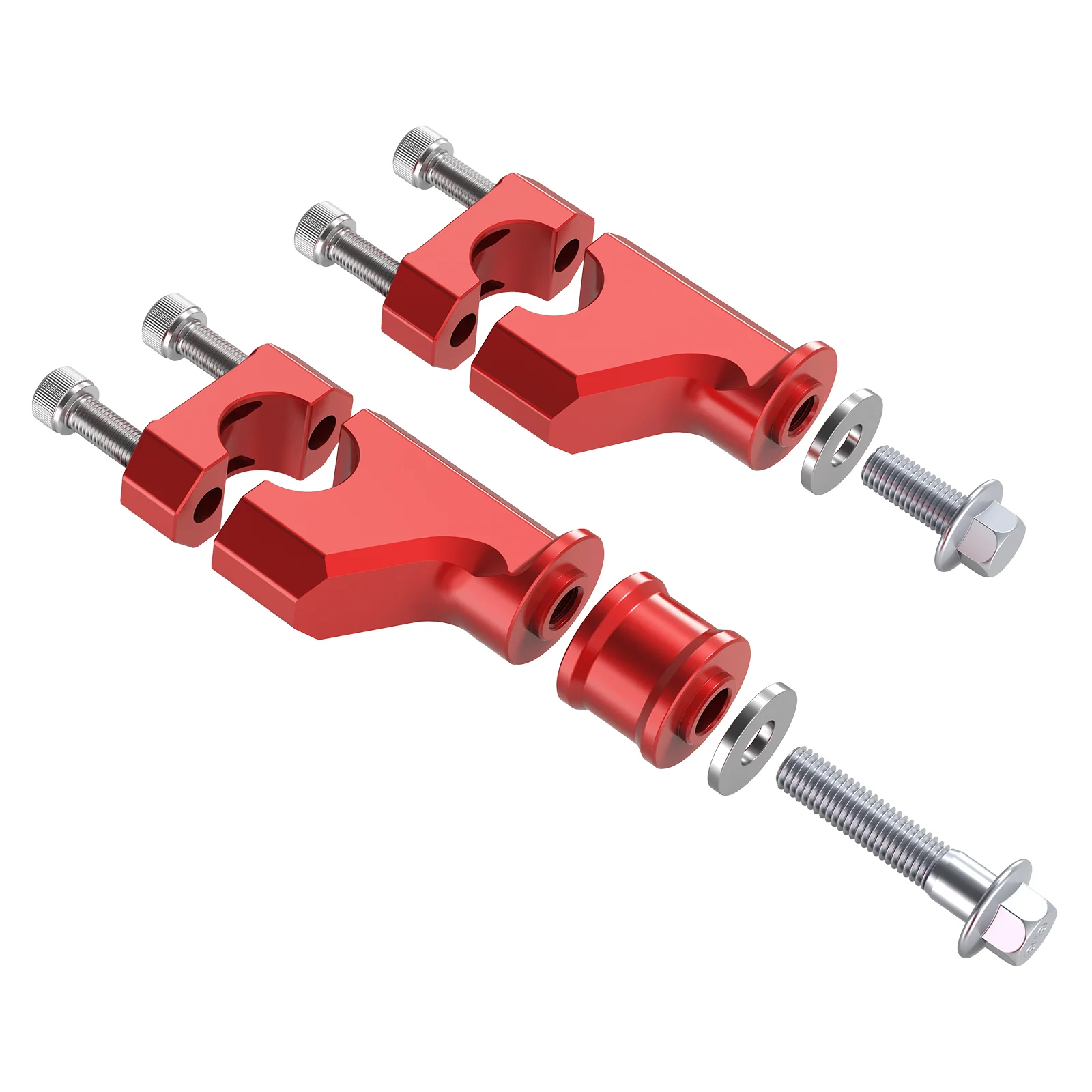 ATV Handlebar Risers Holder Clamps For Honda TRX 450R / ER 400X 250X 90X - Image 9