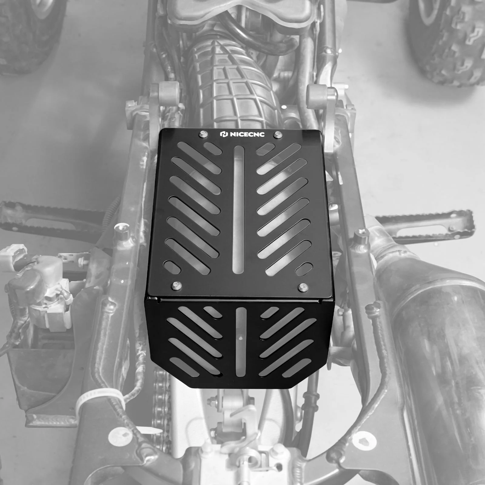 ATV High Flow Airbox Cleaner Intake Housing Kit For Honda TRX 450 R / ER - Image 2