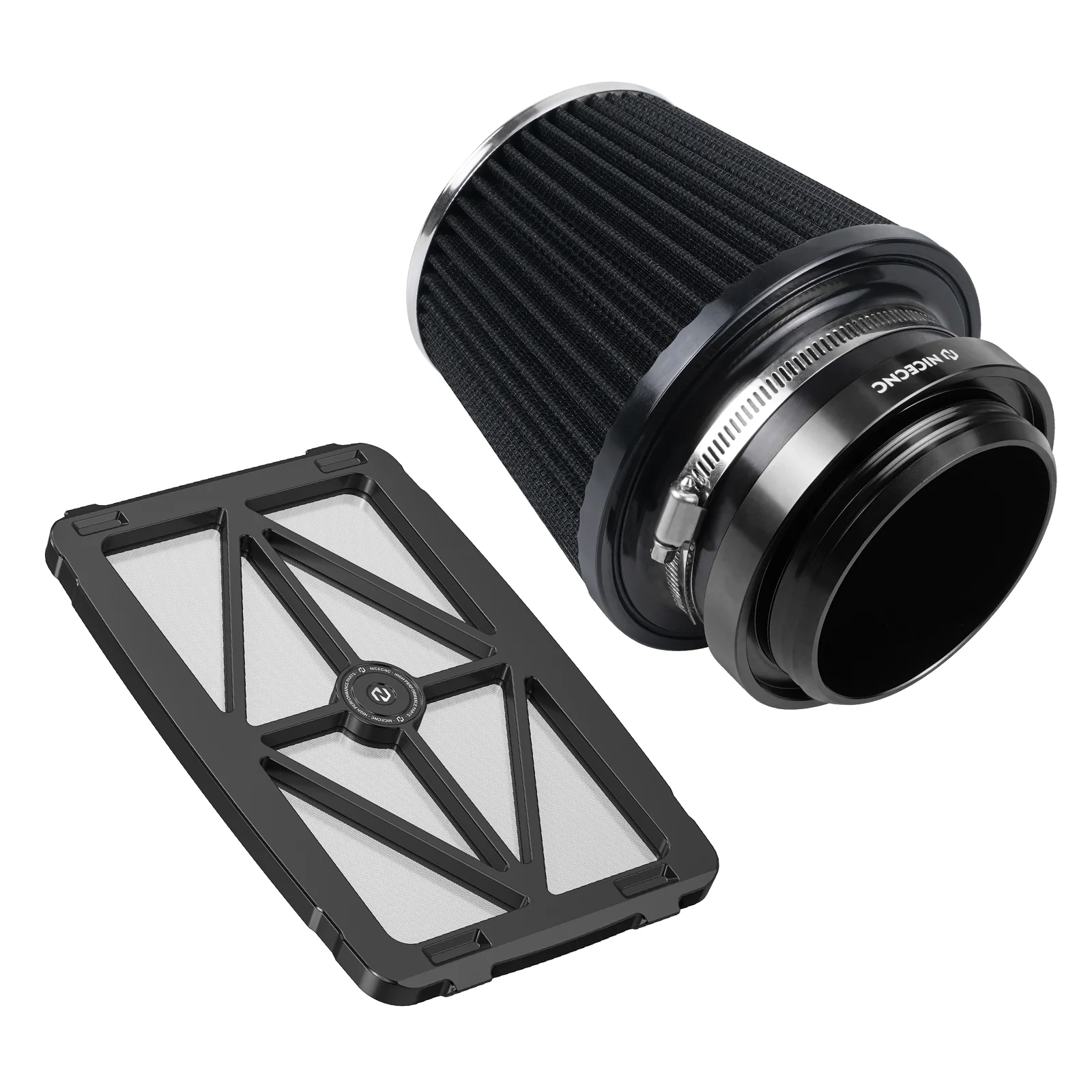 High-Flow Air Filter Intake Cleaner w/Adapter Kit For Honda TRX450 R / ER - Image 20