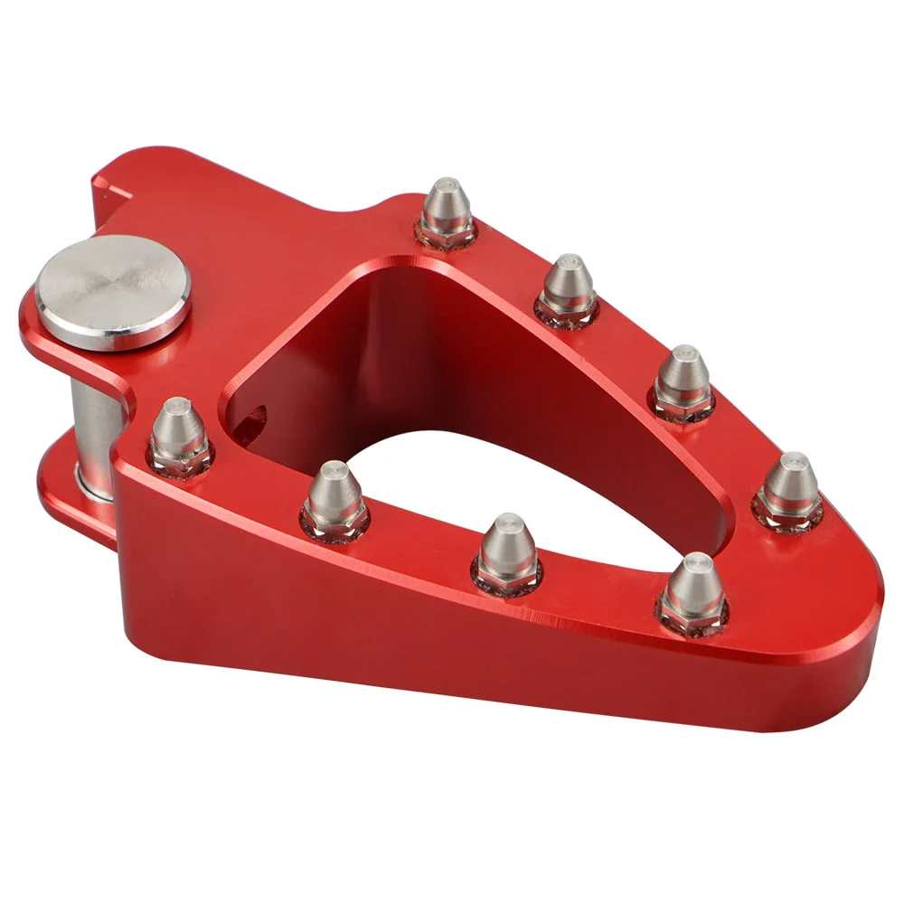 Red Brake Lever Pedal Enlarge Plate Tip For Honda XR650L 1993-2024 - Image 5