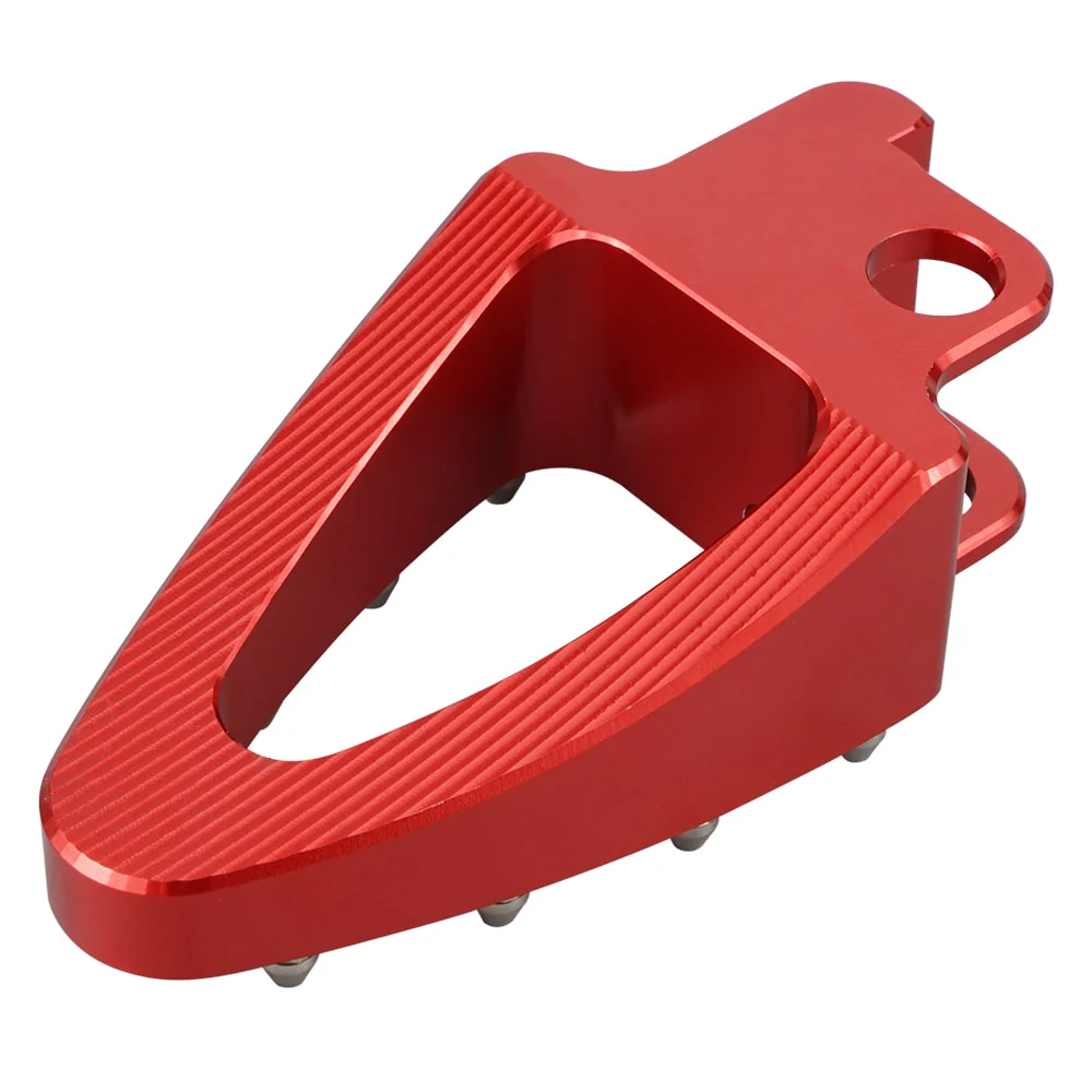 Red Brake Lever Pedal Enlarge Plate Tip For Honda XR650L 1993-2024 - Image 7