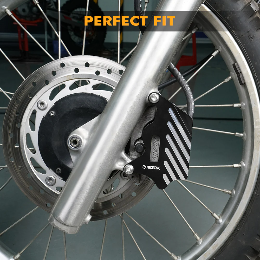 Front Brake Caliper Guard Protector Cover For Honda XR650L 1993-2024 - Image 3