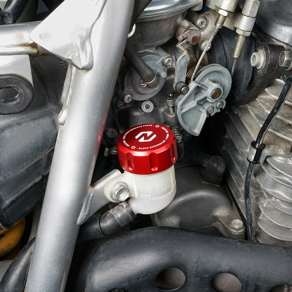 Rear Brake Fluid Reservoir Cap For Honda XR650L XR650R TRX450R TRX450ER - Image 2
