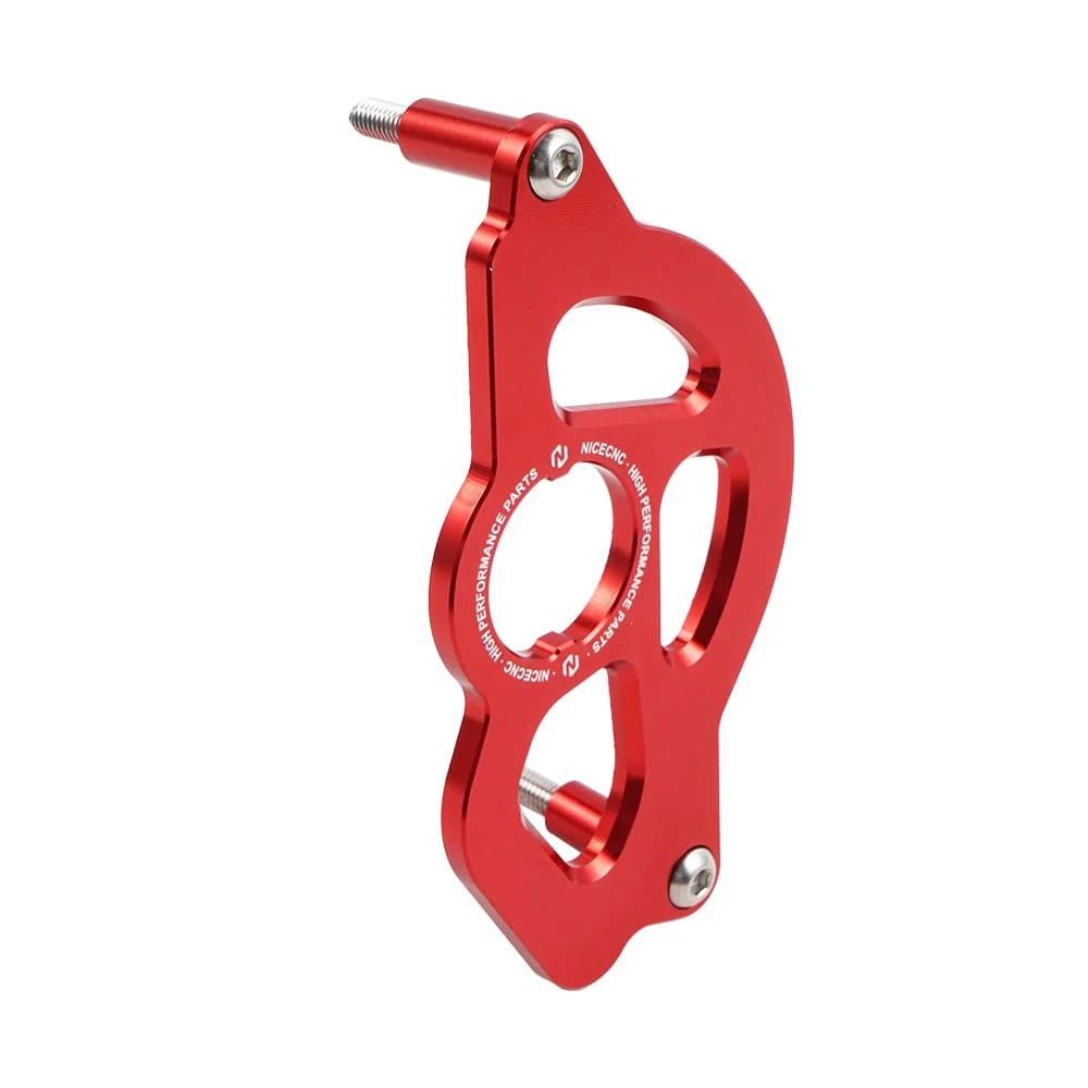 Red Front Sprocket Cover Chain Guard for Honda XR650R - Image 6