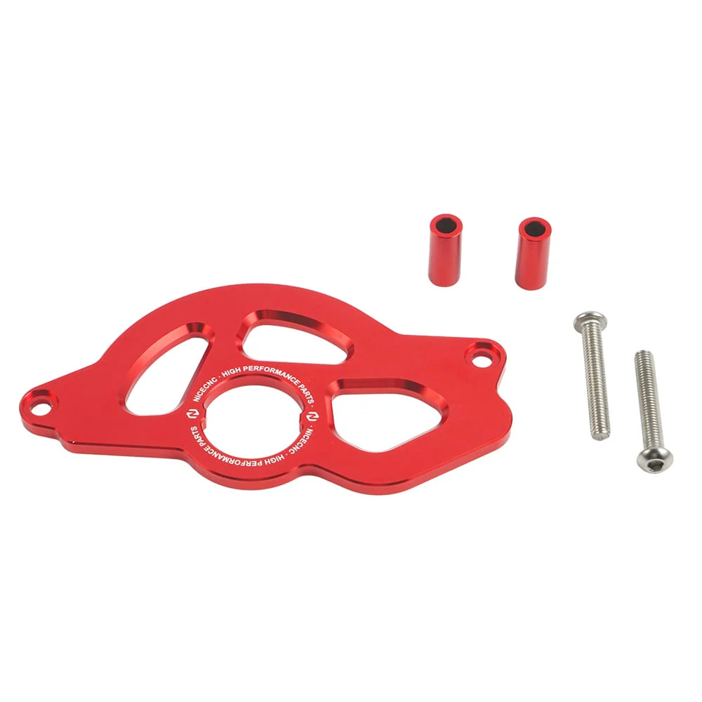 Red Front Sprocket Cover Chain Guard for Honda XR650R - Image 7