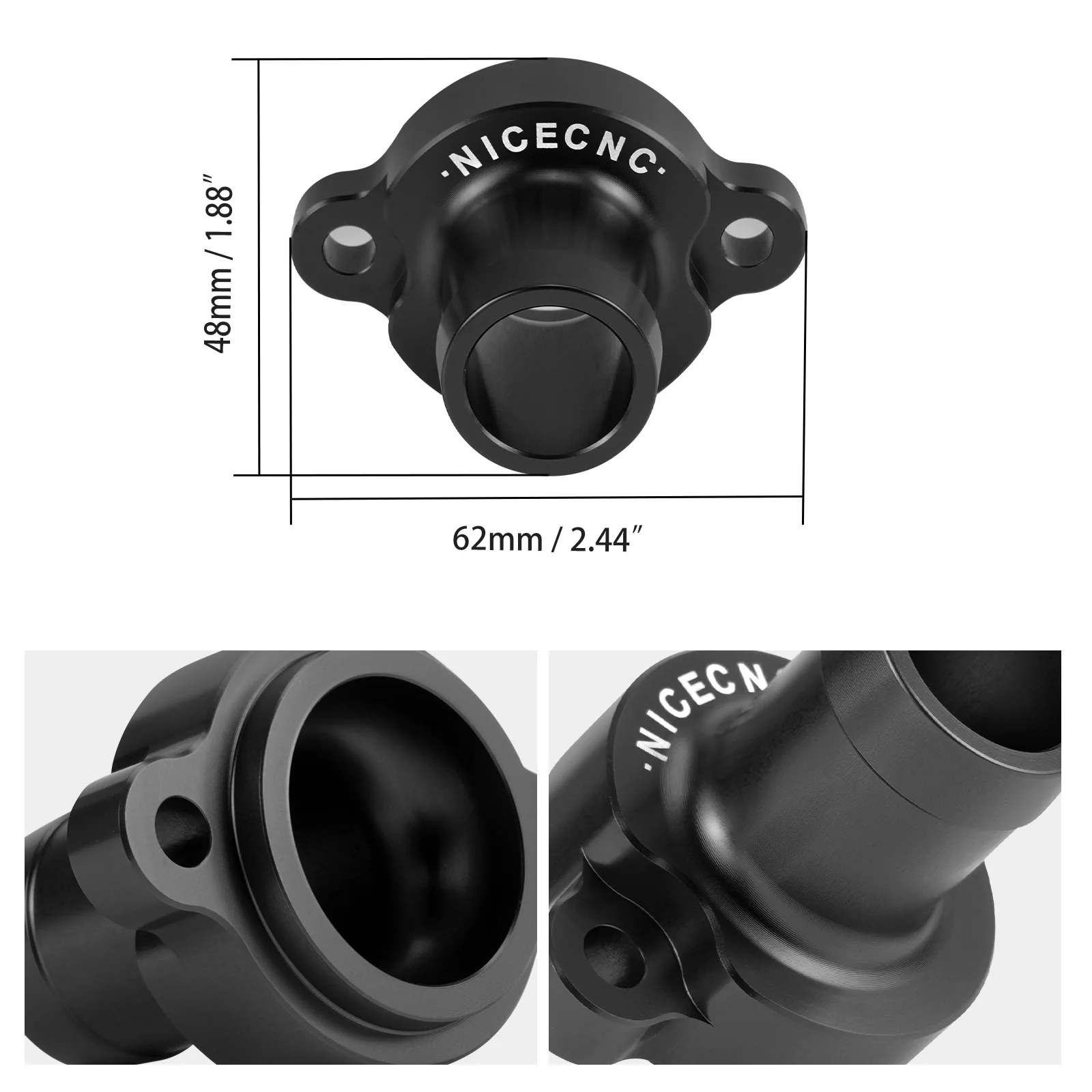 Radiator Thermostat Housing Cover For Husqvarna 701 Enduro Supermoto SM Vitpilen - Image 5