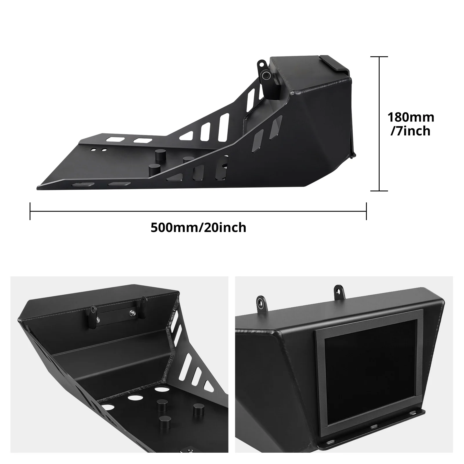 Skid Plate Engine Guard w/Built-in Toolbox For Husqvarna 701 Enduro Supermoto 2016-2025 - Image 5