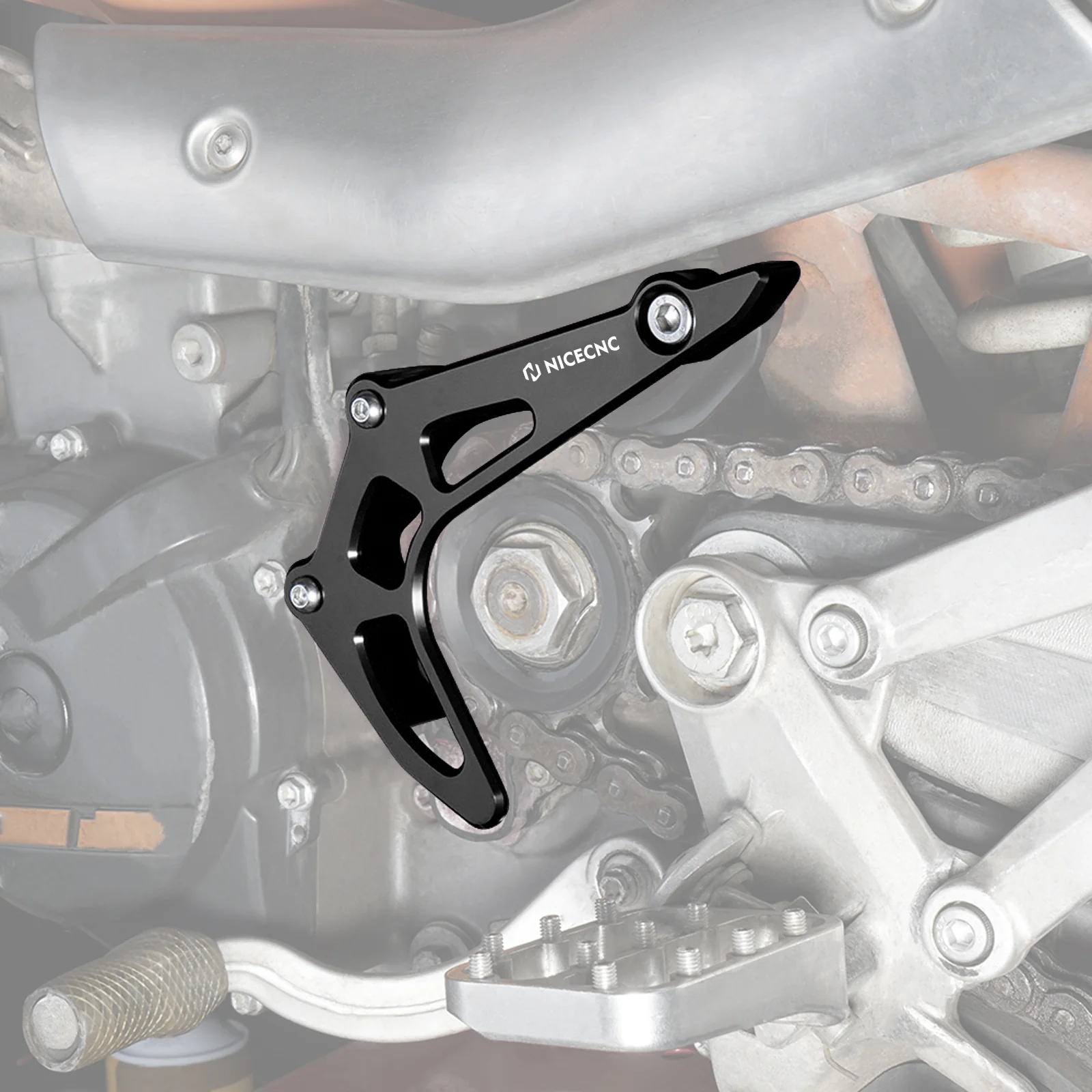 Sprocket Cover Case Saver Chain Guard For Husqvarna 701 Enduro Supermoto 2016-2023 - Image 2