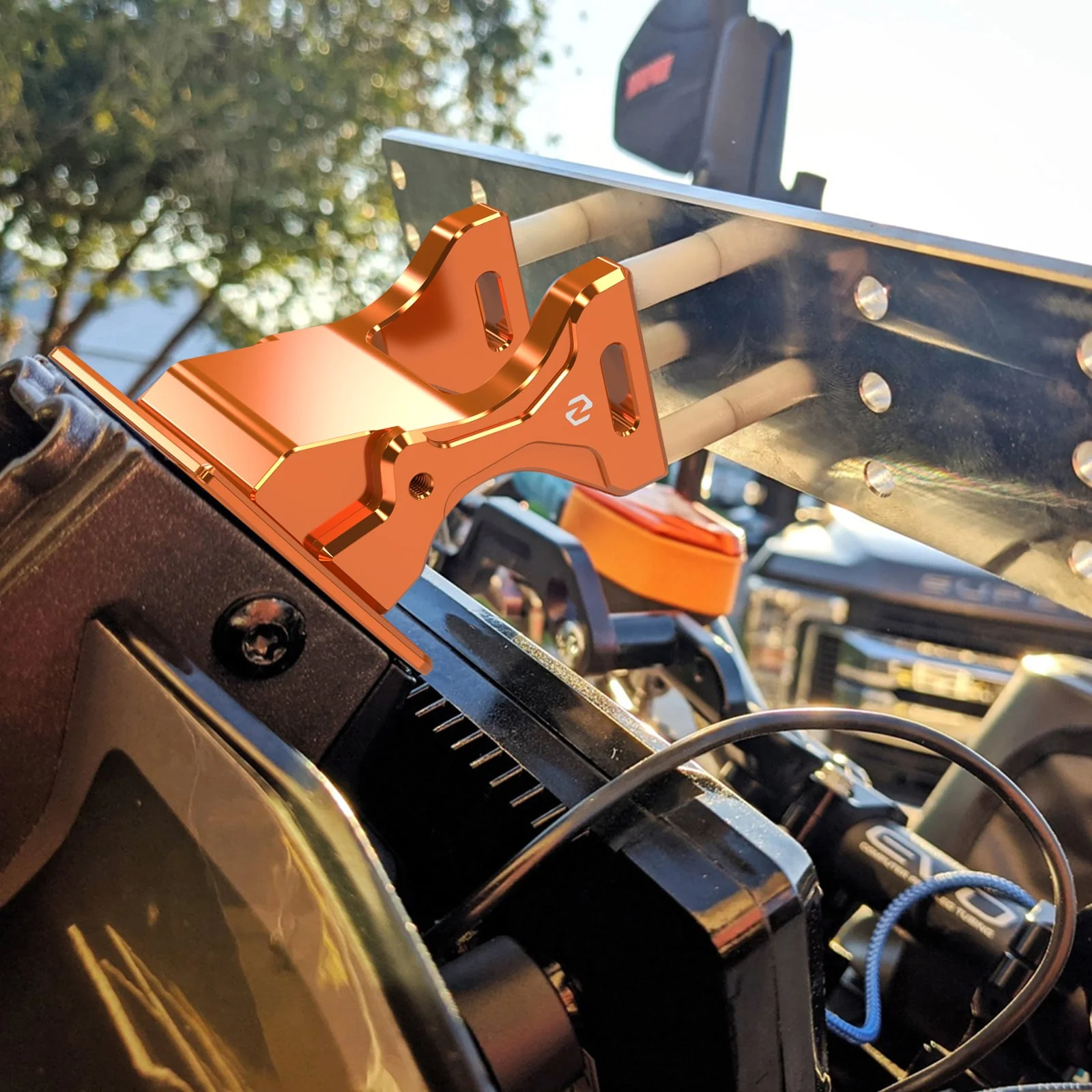GPS Mount Phone Bracket Holder Base Support For Husqvarna Norden 901 22-23 - Image 4