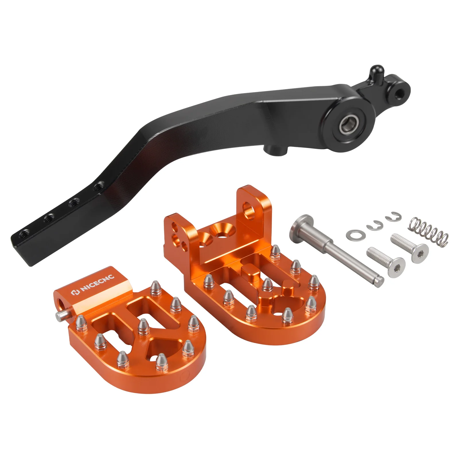 Enlarged Foot Pegs + Shift Lever + Dual Rear Brake Pedal For KTM 790 890 ADV 21-25 - Image 7