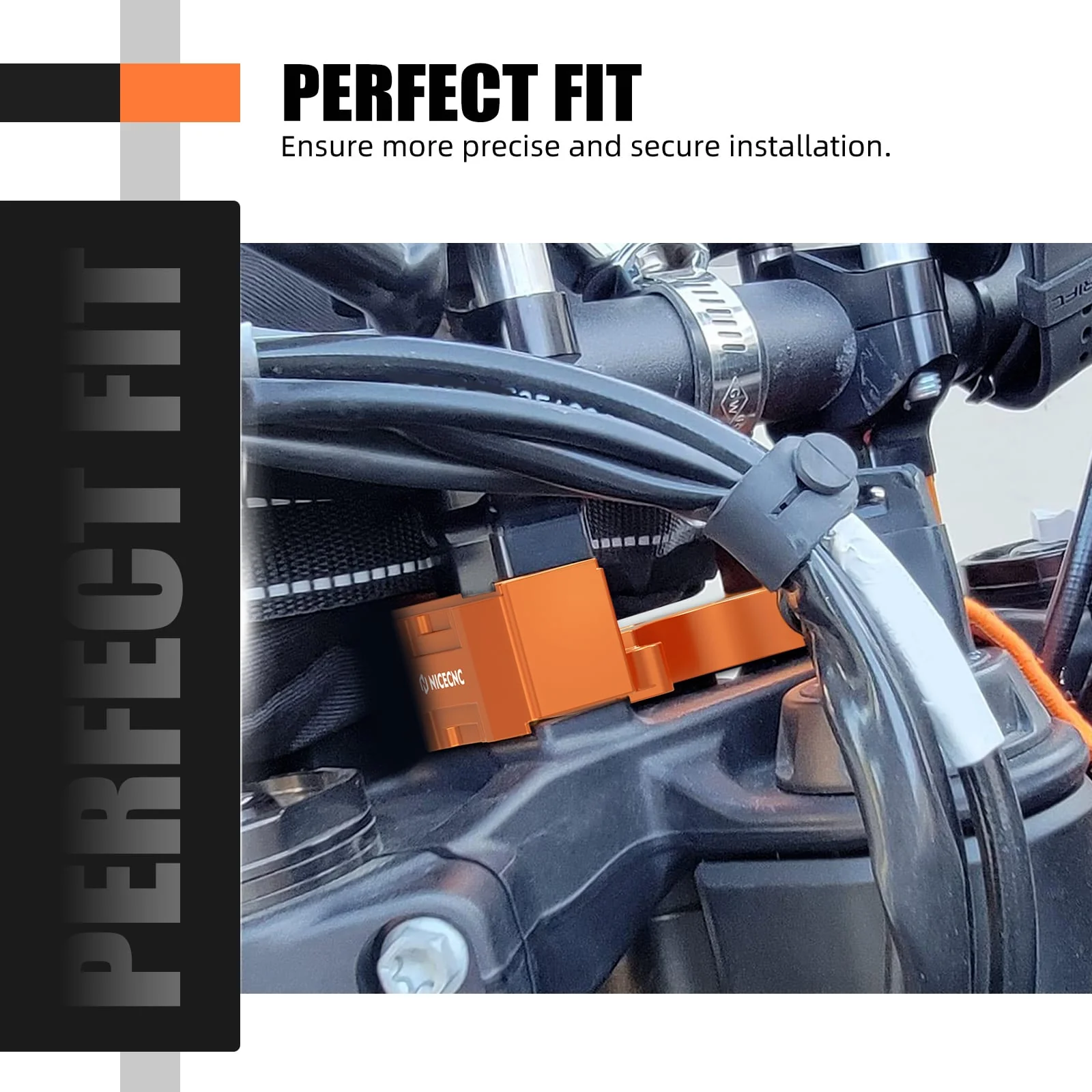Steering Damper Bracket 1" Handlebar Risers Kit For Husqvarna Norden 901 - Image 3
