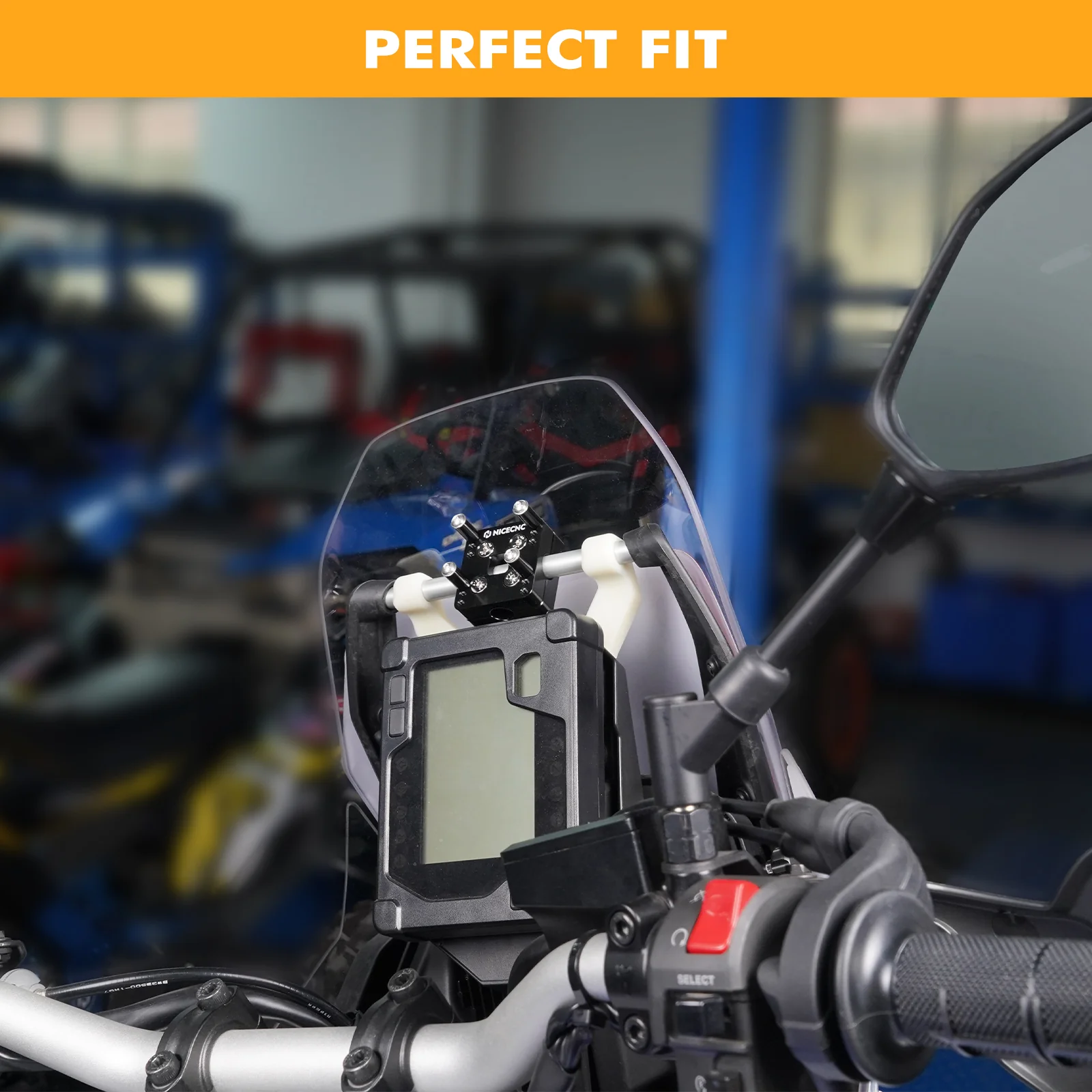 Roadbook Mounting Arms + GPS Holder Bar Clamp For Gas Gas EX EC MC F 700 ES SM - Image 13