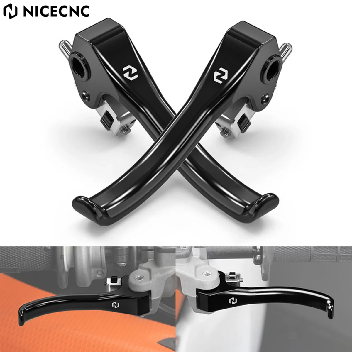 Shorty Brake Clutch Lever Set For Husqvarna TE FE TX FX Gas Gas EC EX MC F Braktec System - Image 19