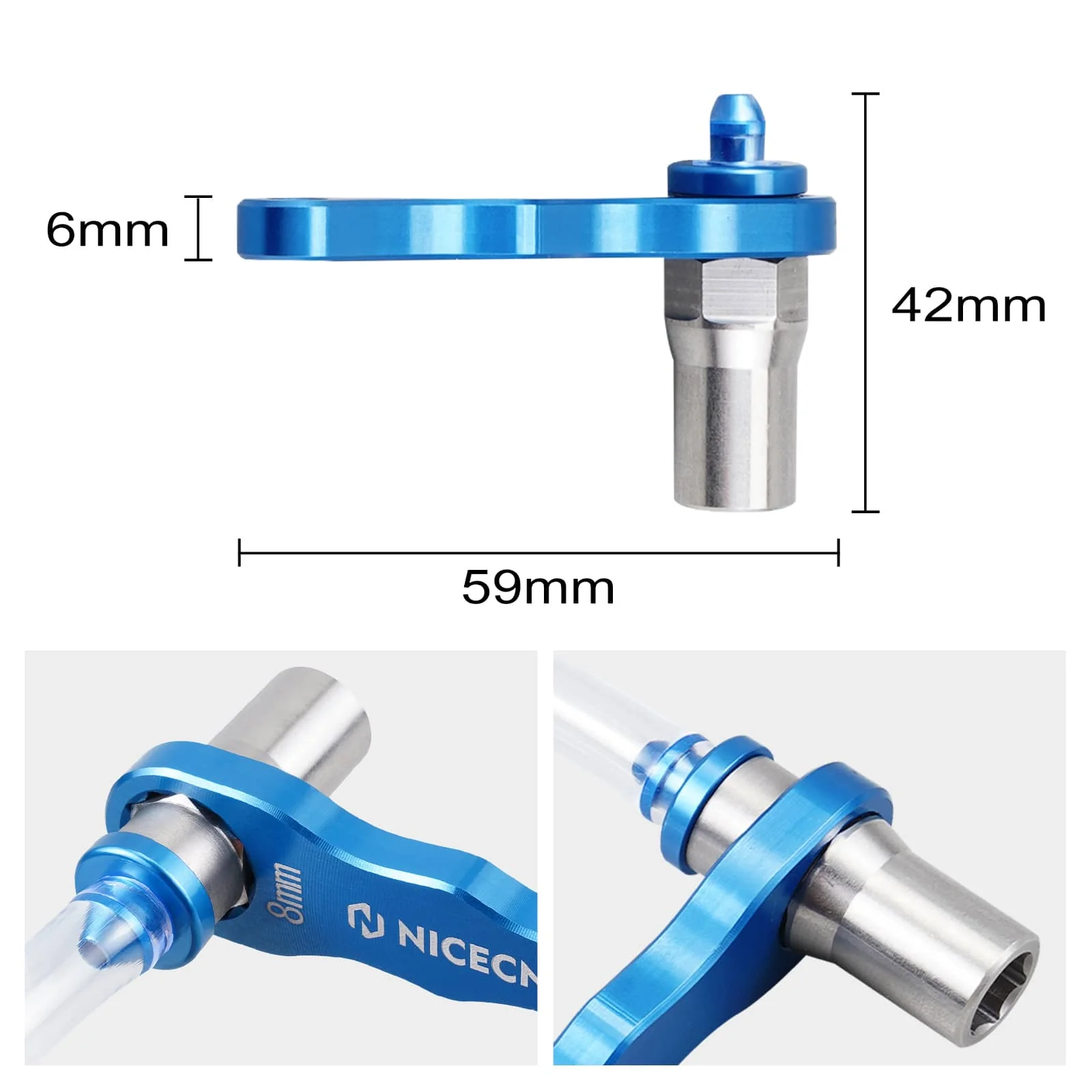 Hydraulic Brake & Clutch Bleeder Tool For 8mm Bleeder - Image 8