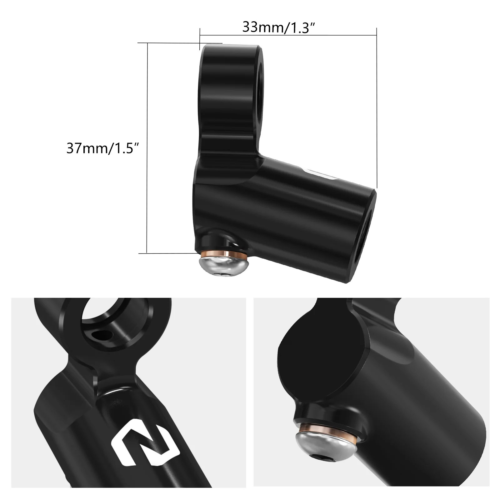 Hydraulic Brake Hose Line Extension Adapter Extender For BMW R1250GS R1200GS Adventure - Image 3