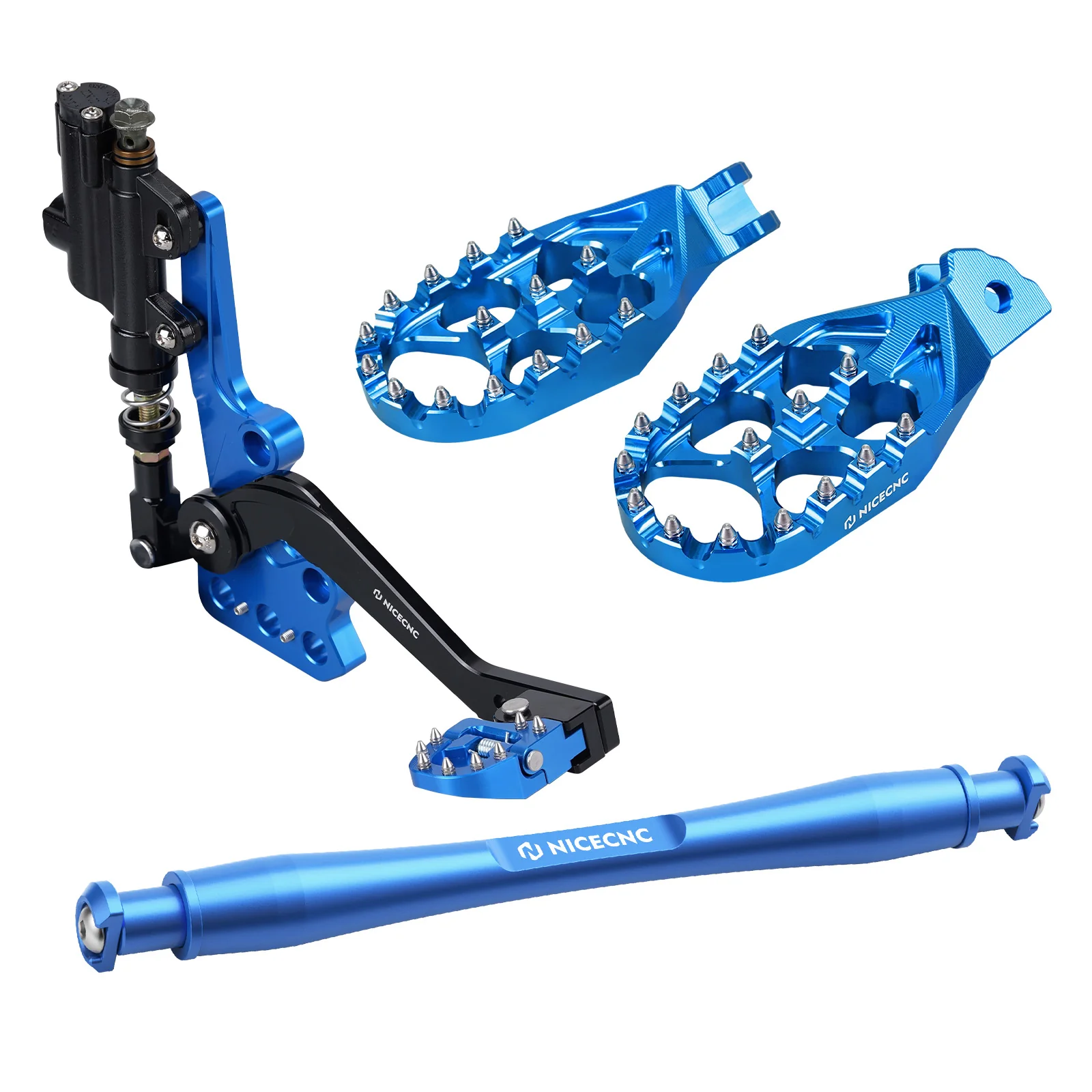 Hydraulic Rear Foot Brake + Enlarged Foot Pegs + Support Brace For Surron Light Bee X S - Image 14