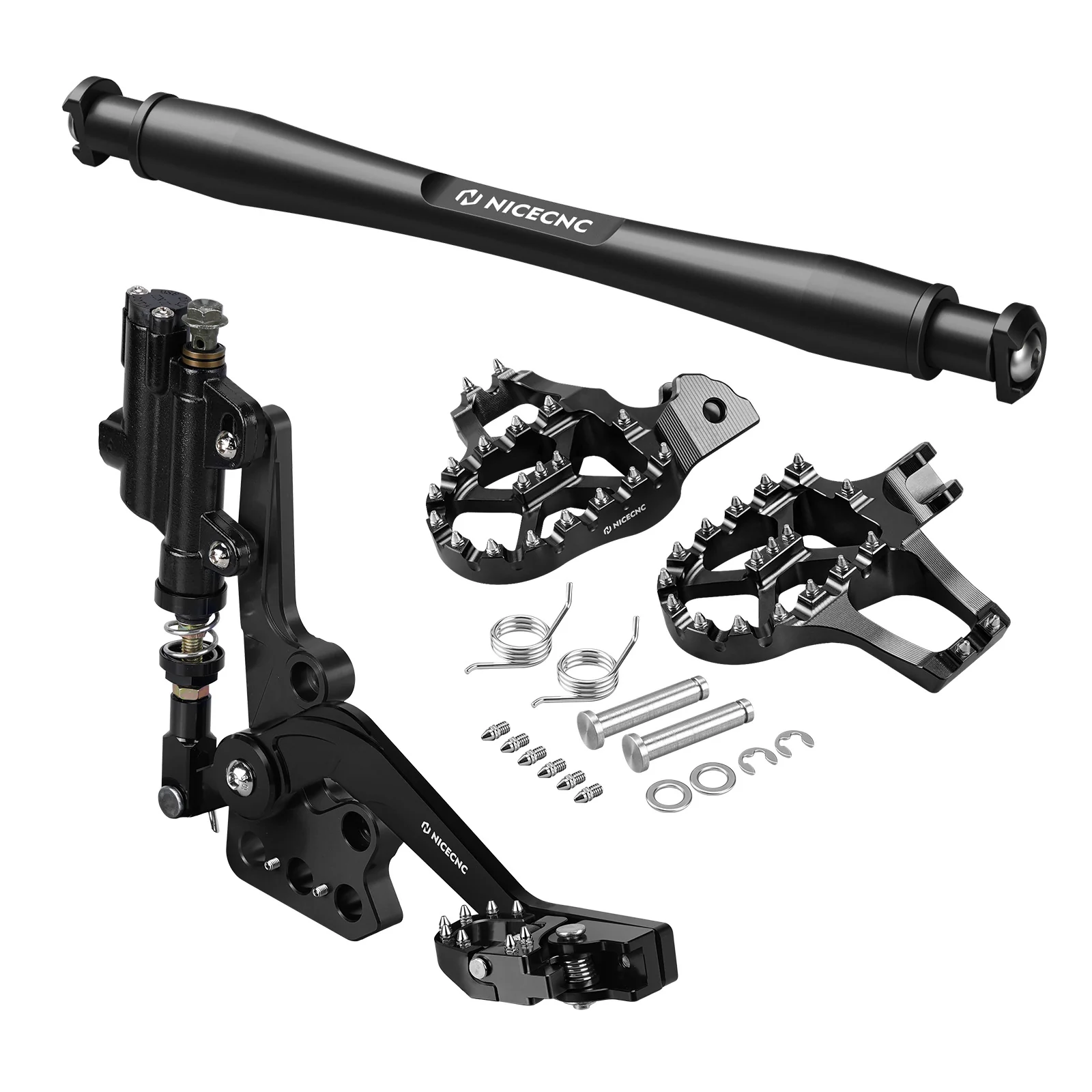 Hydraulic Rear Foot Brake + Extender Footrest + Support Brace For Surron Light Bee X S - Image 20