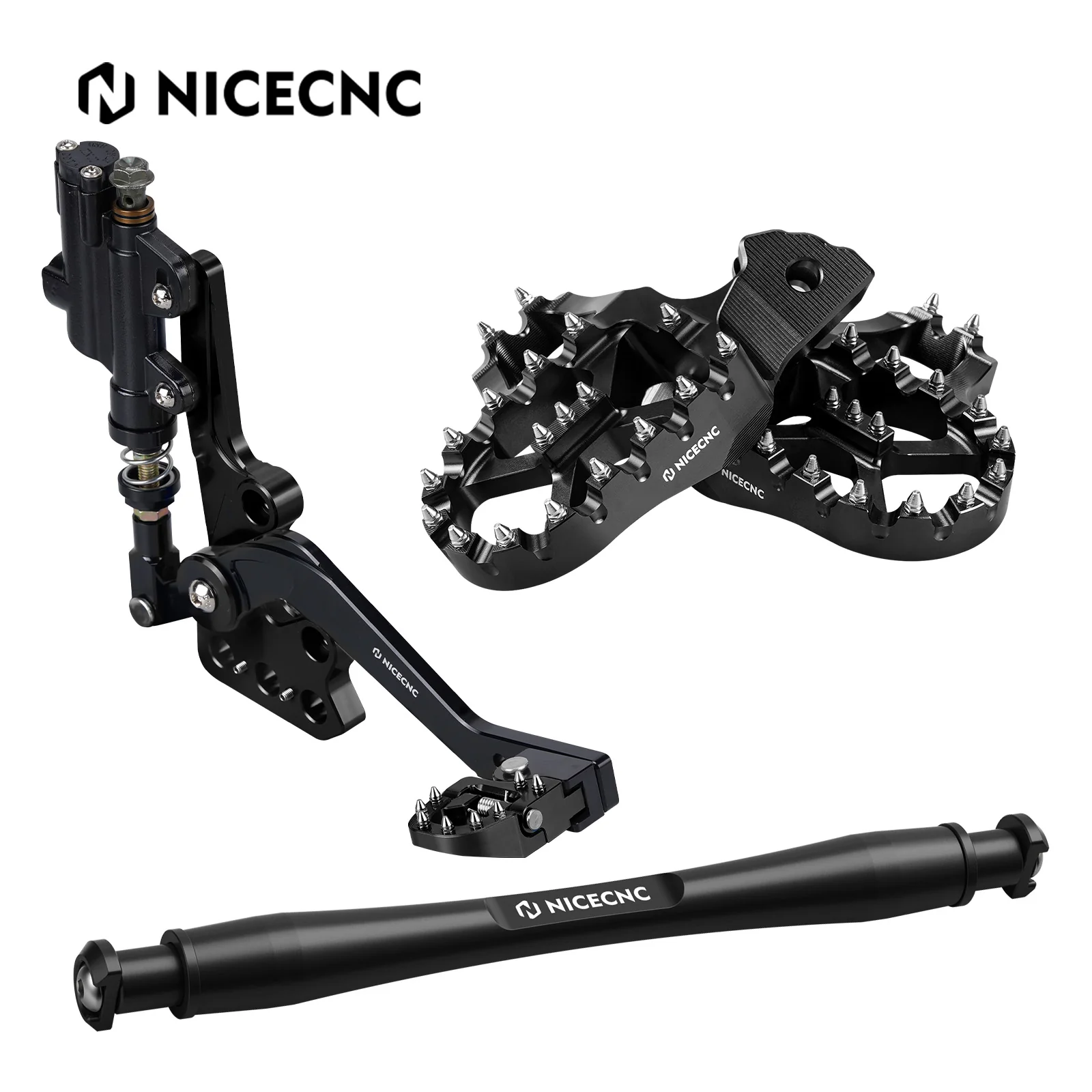Hydraulic Rear Foot Brake + Extender Footrest + Support Brace For Surron Light Bee X S - Image 21