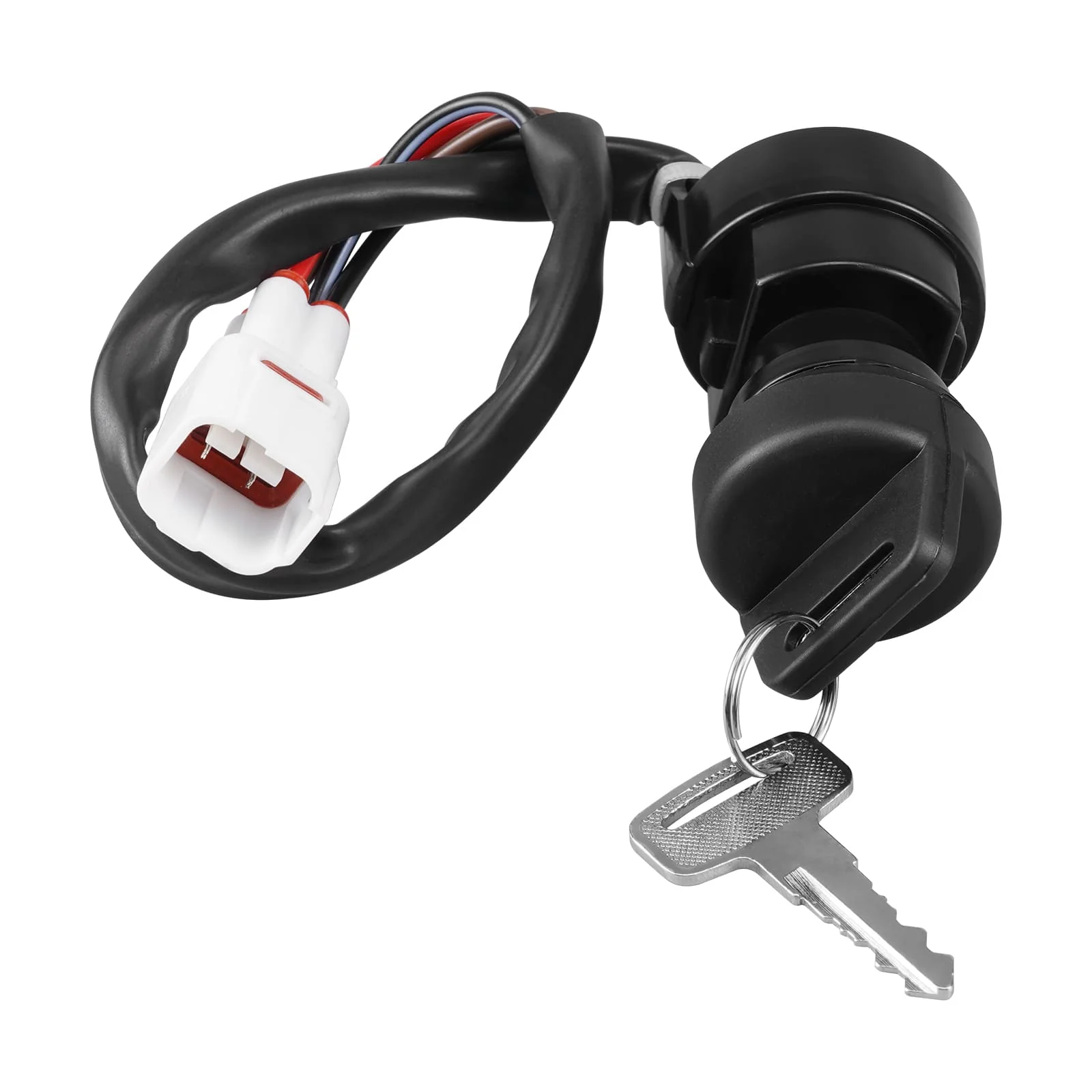 4 Pins ATV Ignition Key Switch For Yamaha Warrior 350 YFM350 1996 1997 1998-2001 - Image 3