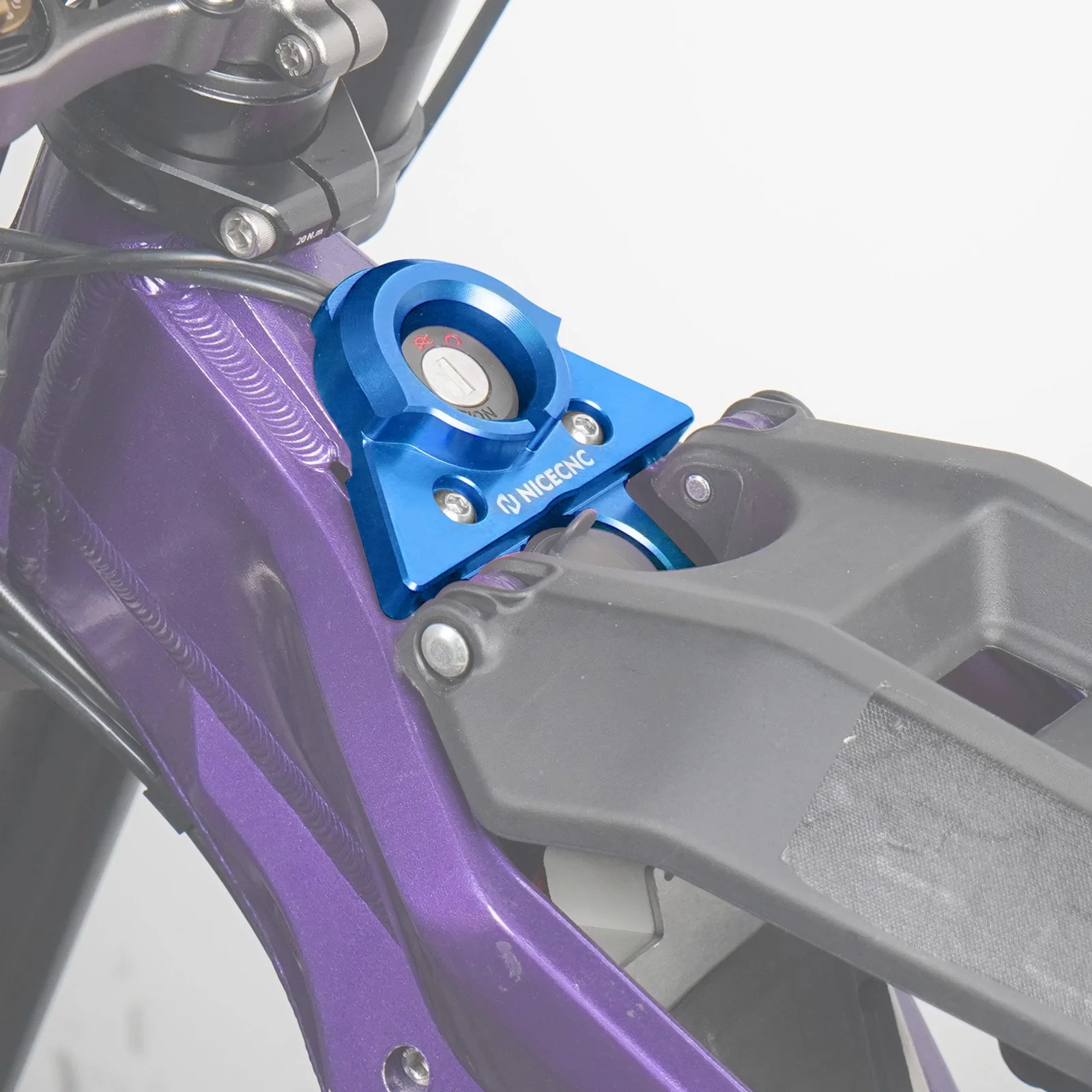 Ignition Key Switch Plate Cover For Surron Light Bee X/ S/ L1E Segway X160 X260 - Image 3