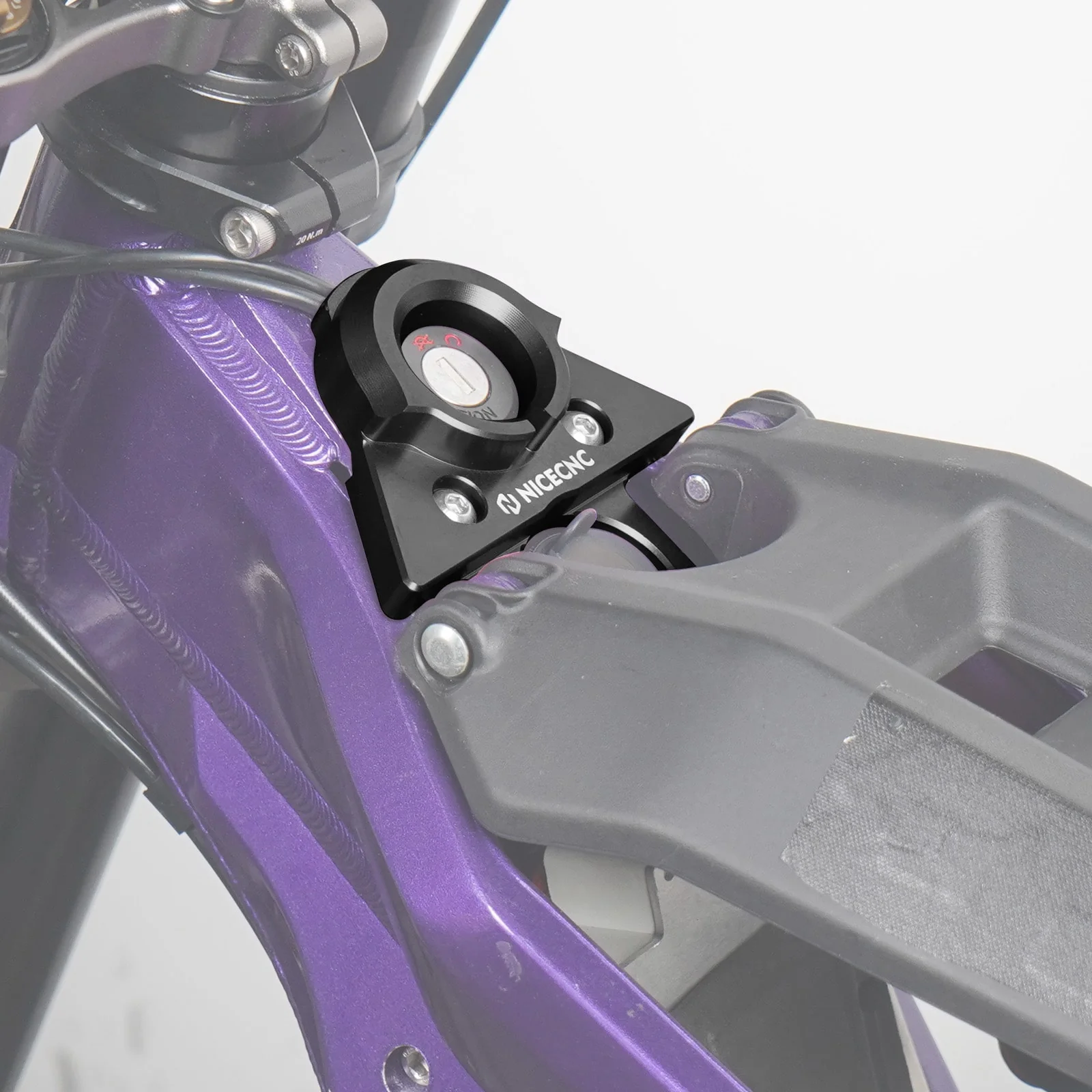 Ignition Key Switch Plate Cover For Surron Light Bee X/ S/ L1E Segway X160 X260 - Image 4