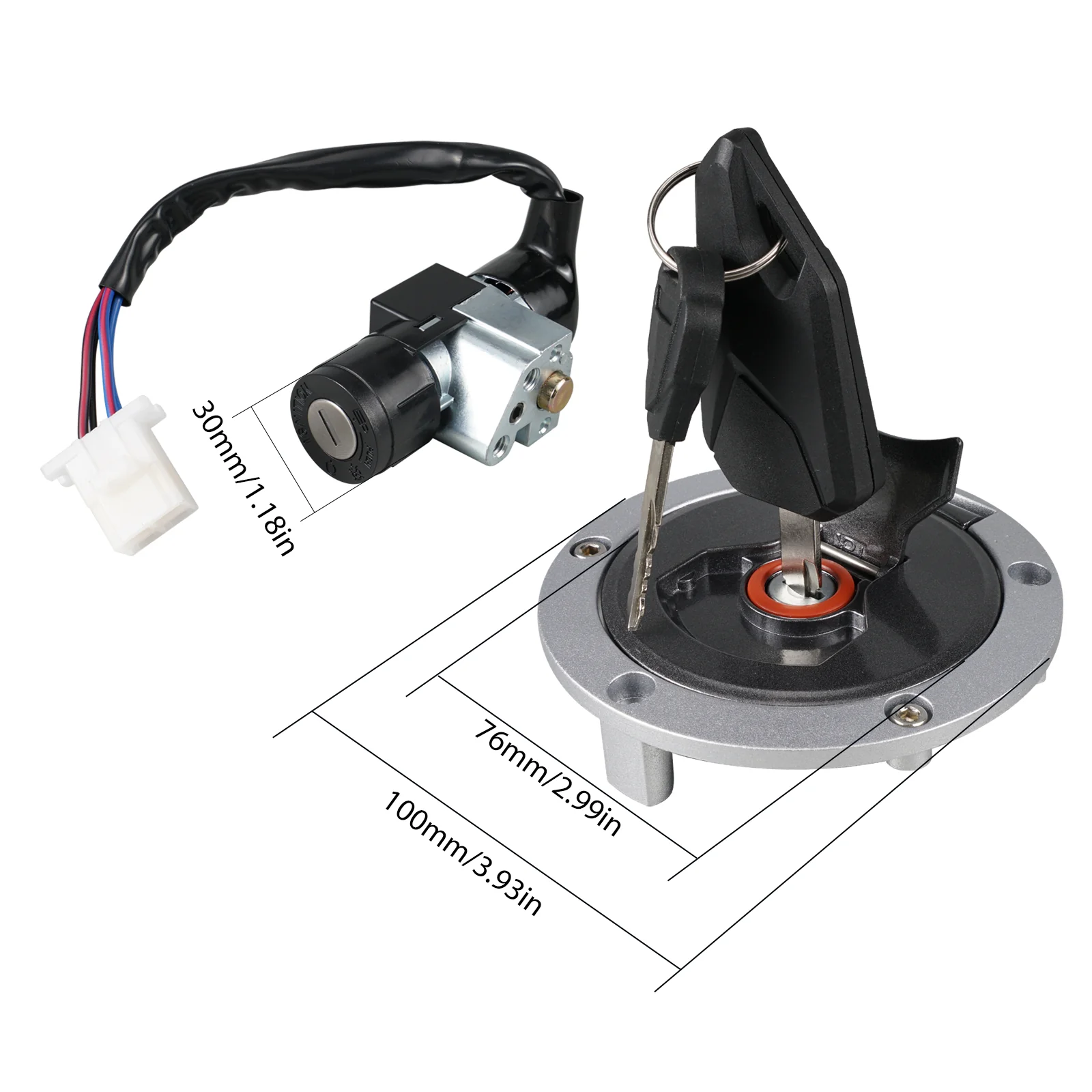 Ignition Switch Lock Set for Honda Grom 125 2017-2020 - Image 8