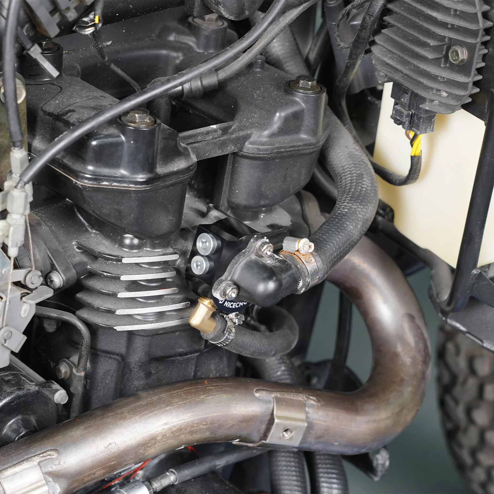 Cooling System Modification Thermostat Kit For Kawasaki KLR650 1987-2024 - Image 9