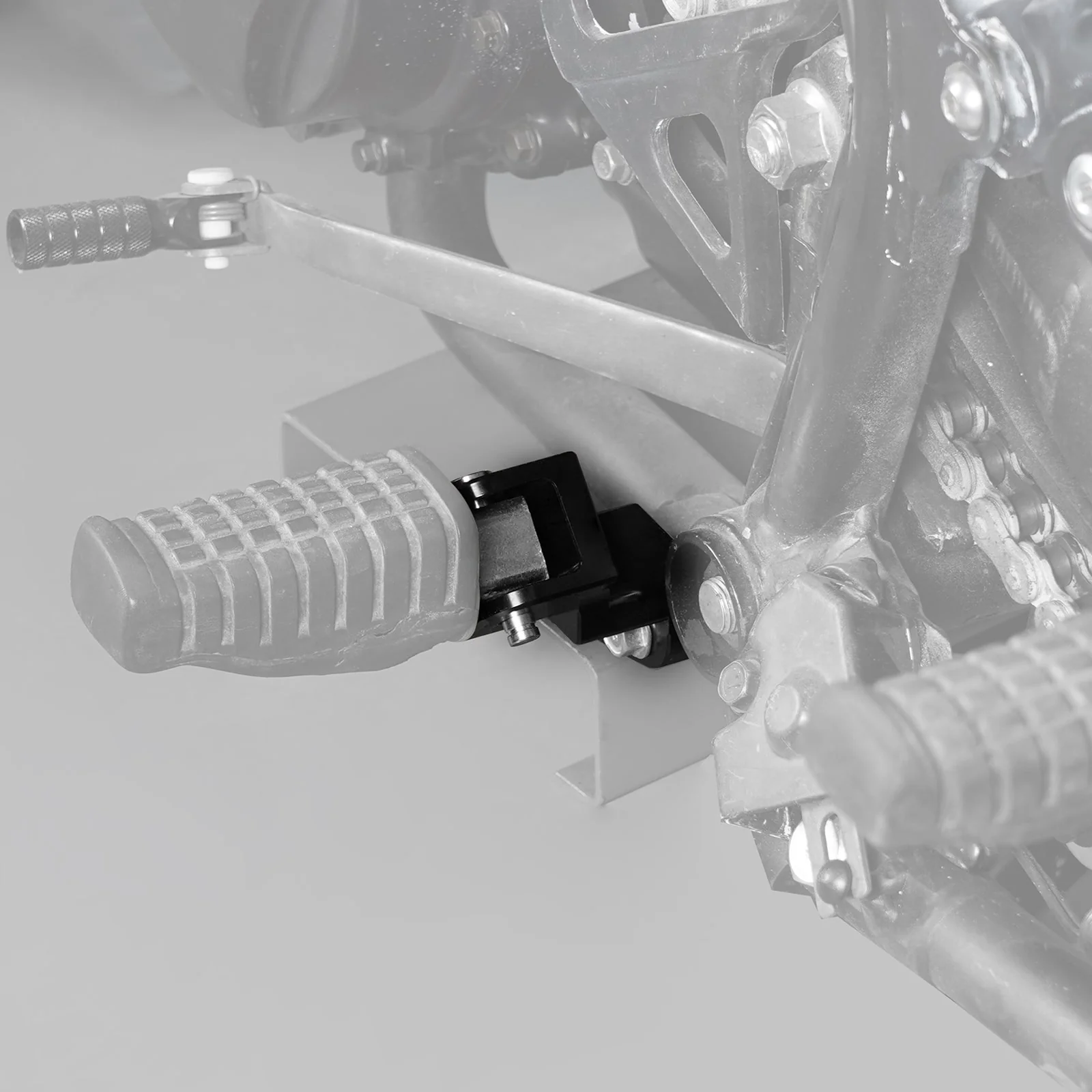 Footpeg Footrest Lowering Mounts Drop Brackets For Kawasaki KLR650 1987-2018 - Image 8