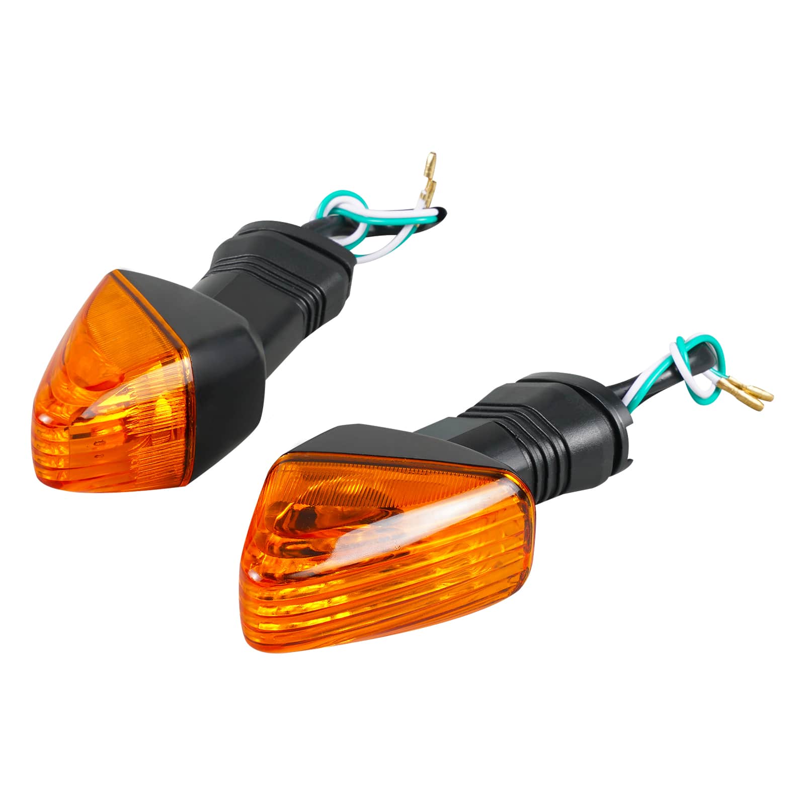 Front Rear LED Turn Signal Indicator Light Lamp For Kawasaki KLR650 NINJA ZX-6R - Image 10