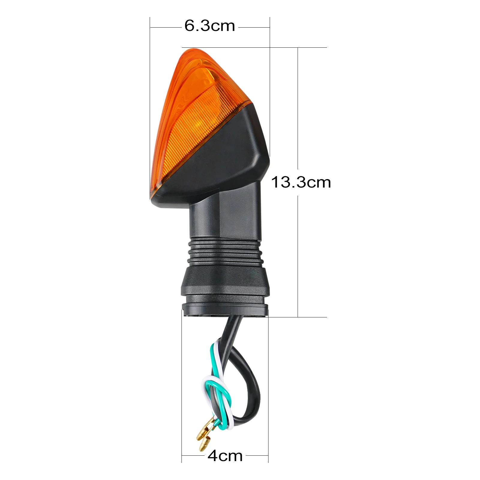 Front Rear LED Turn Signal Indicator Light Lamp For Kawasaki KLR650 NINJA ZX-6R - Image 9