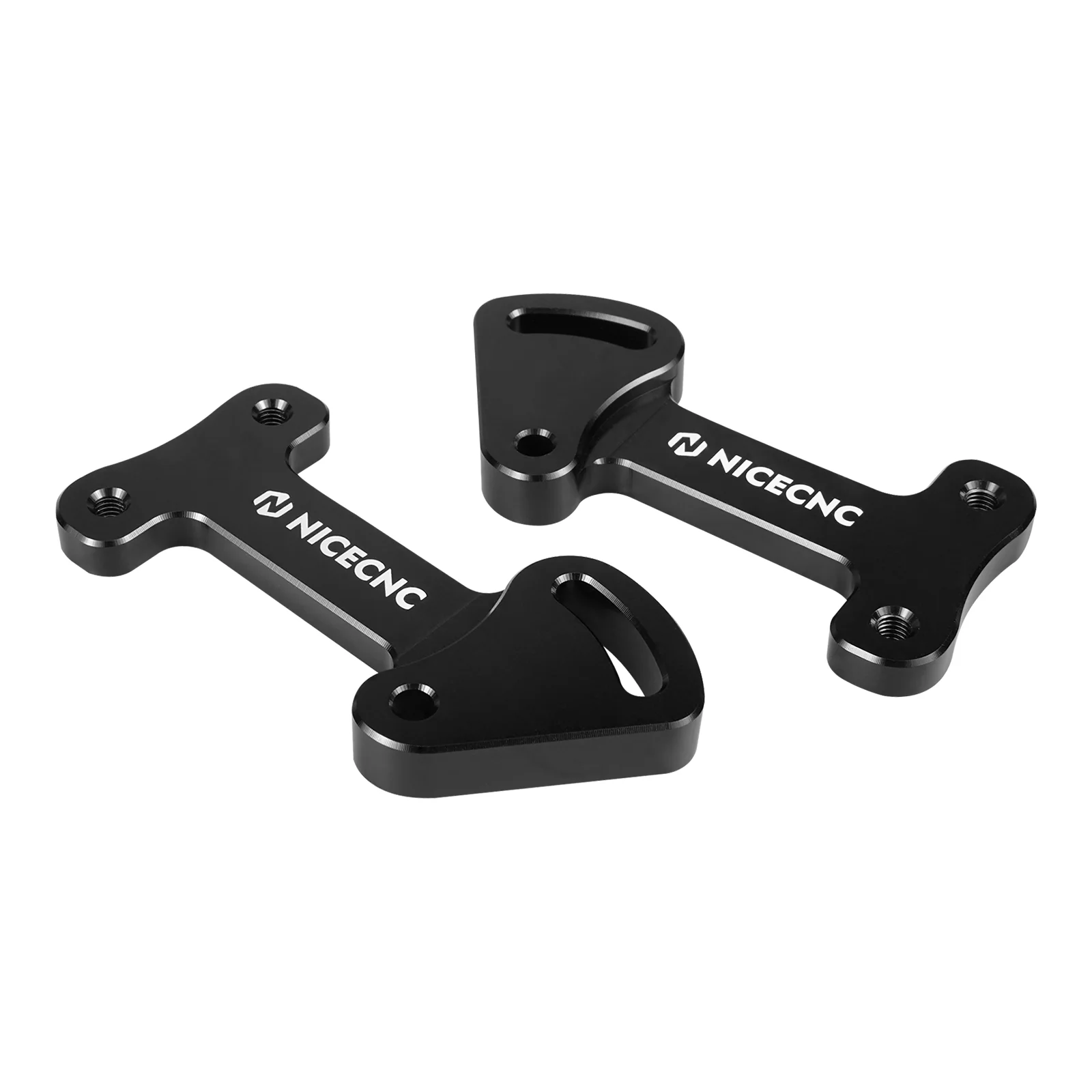 Adjustable 3.25" Windshield Windscreen Bracket Risers For Kawasaki KLR650 22-24 - Image 7