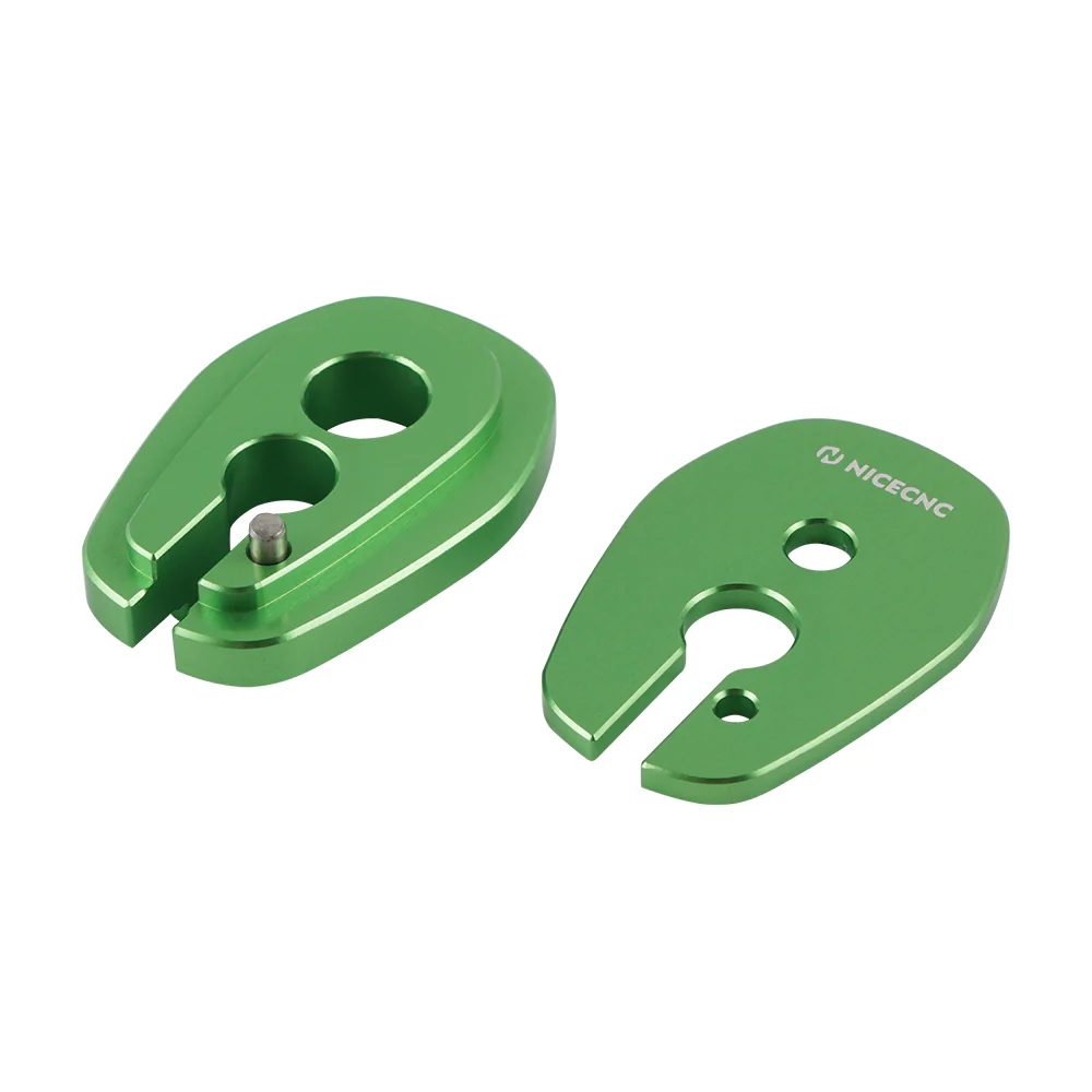 Front Rear Blinker Turn Signal Stalk Elimination Adapters Plates Kit For Kawasaki KLR650 - Image 11