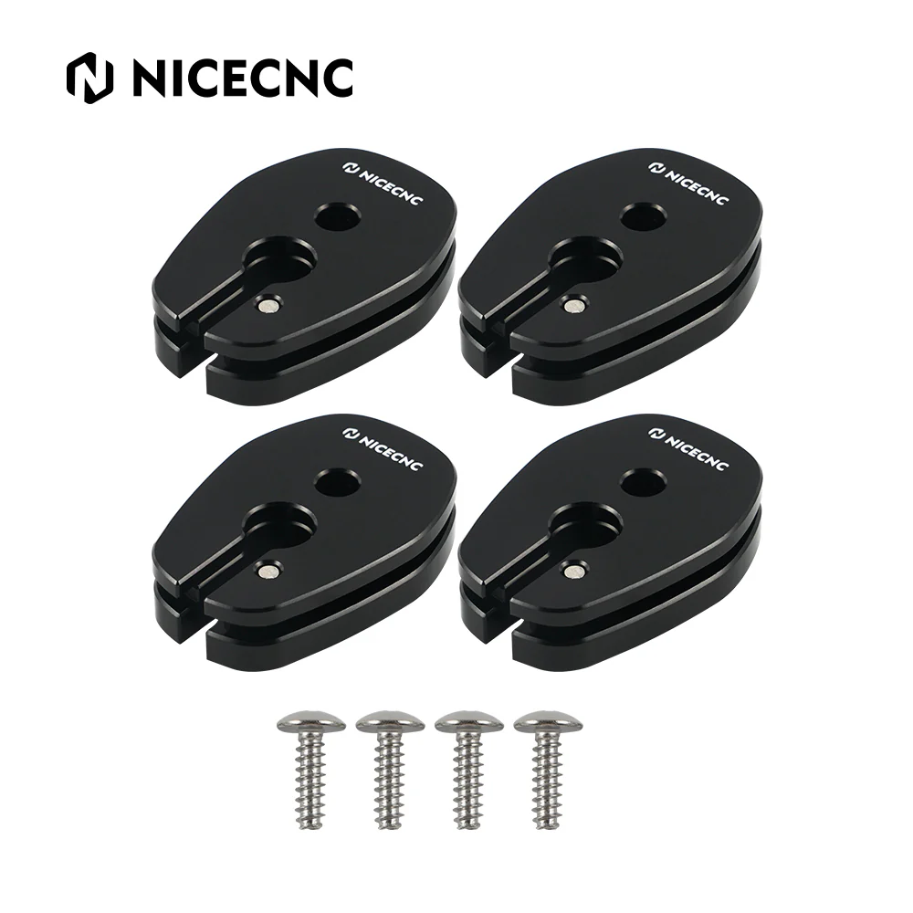 Front Rear Blinker Turn Signal Stalk Elimination Adapters Plates Kit For Kawasaki KLR650 - Image 15