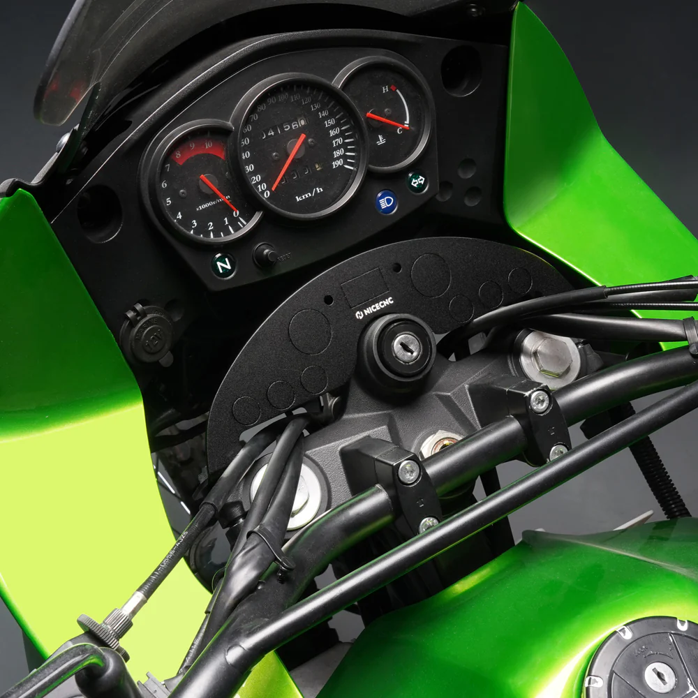 Front Lower Dash Panel Cover with GPS USB Hole For Kawasaki KLR650 08-18 - Image 3