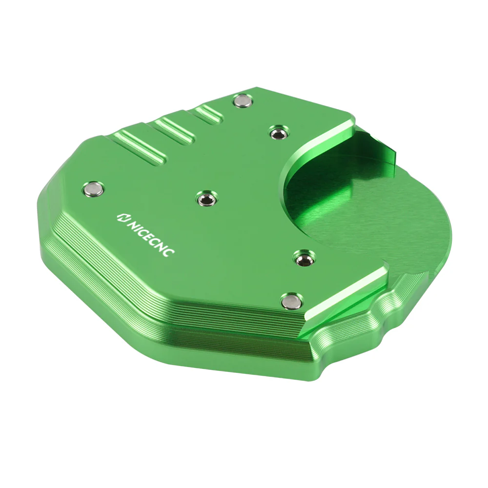 Kickstand Side Stand Foot Plate Extension Pad For Kawasaki KLR650 08-18 - Image 5