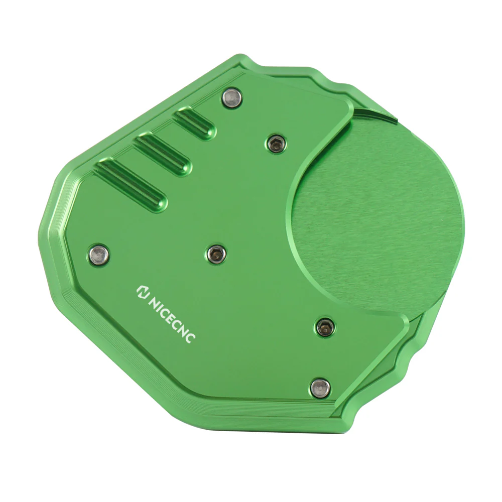 Kickstand Side Stand Foot Plate Extension Pad For Kawasaki KLR650 08-18 - Image 9