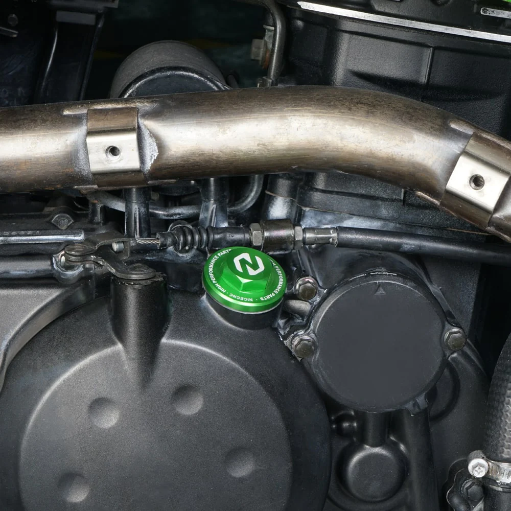 Engine Oil Filler Cap Cover Plug For Kawasaki KLR650 KLX110L NINJA VERSYS-X 300 - Image 4