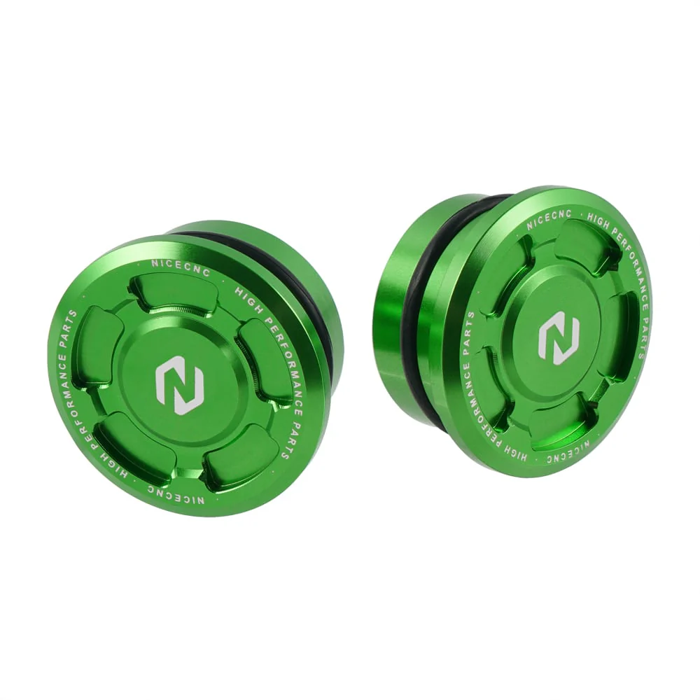 Swing Arm Caps Frame Hole Plugs Insert Covers For Kawasaki KLR650 1987-2024 - Image 7